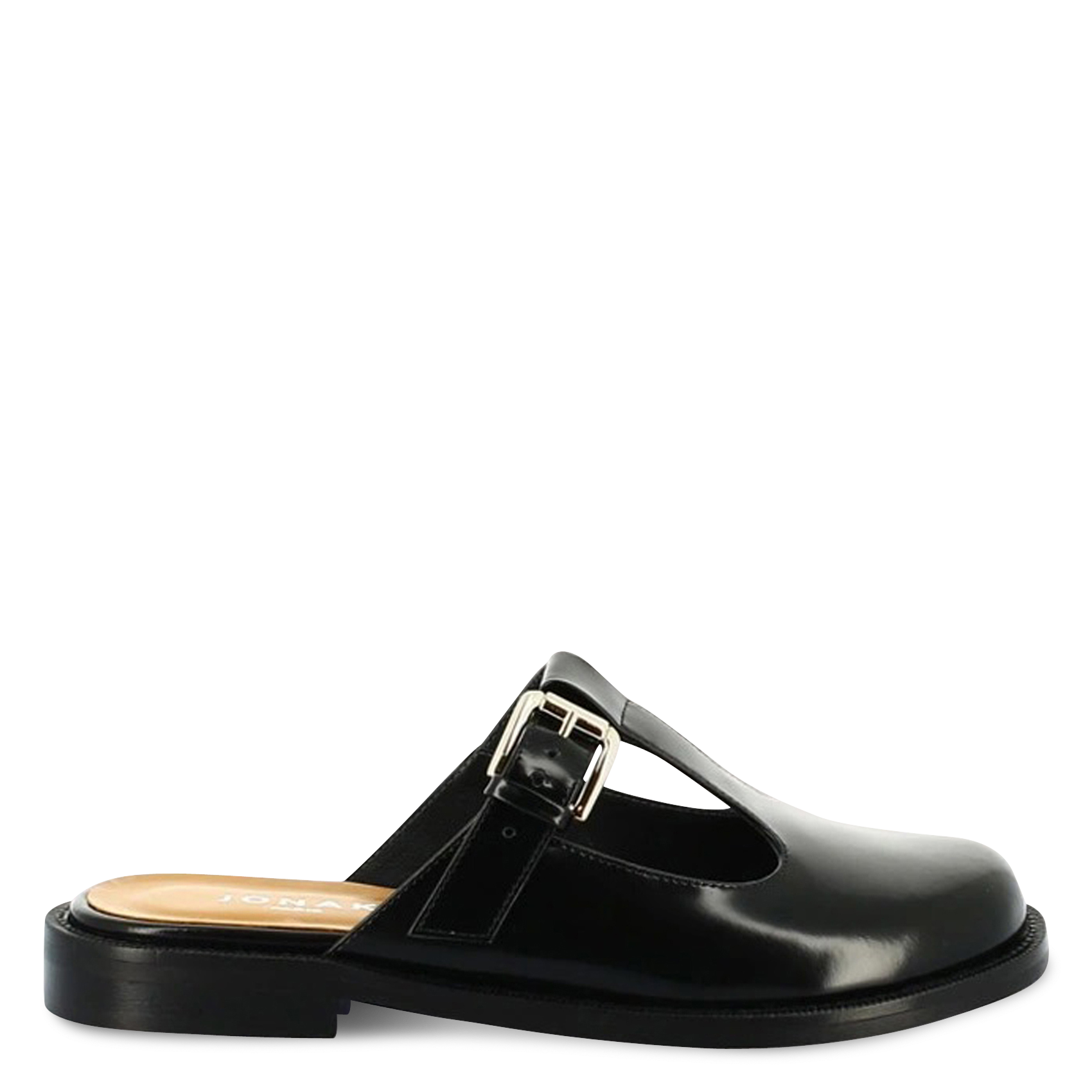 Mules en cuir darelle JONAK Noir