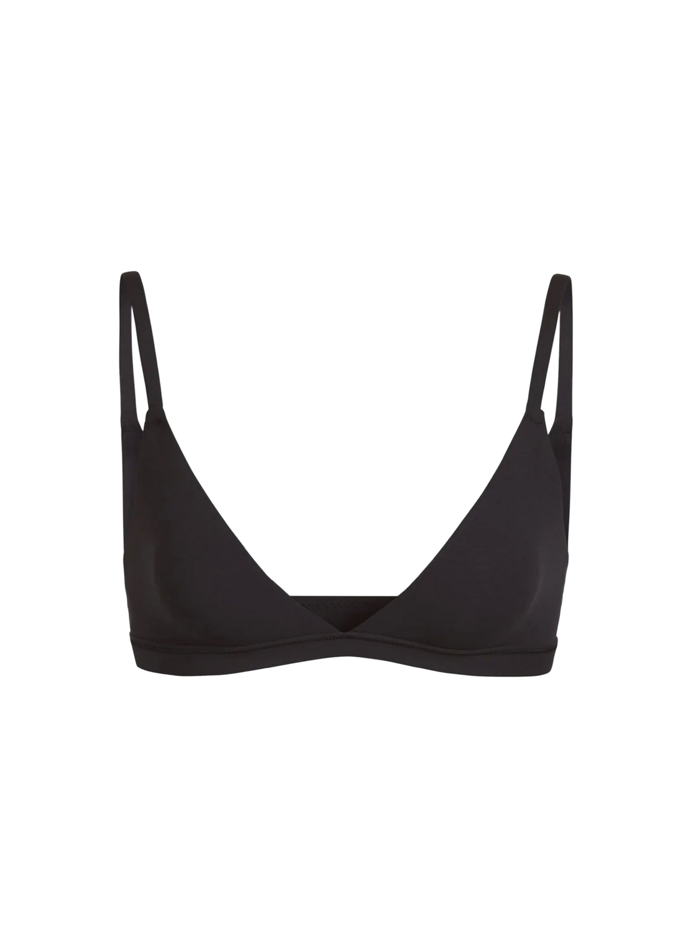 Solid triangle bralette SKIMS Black