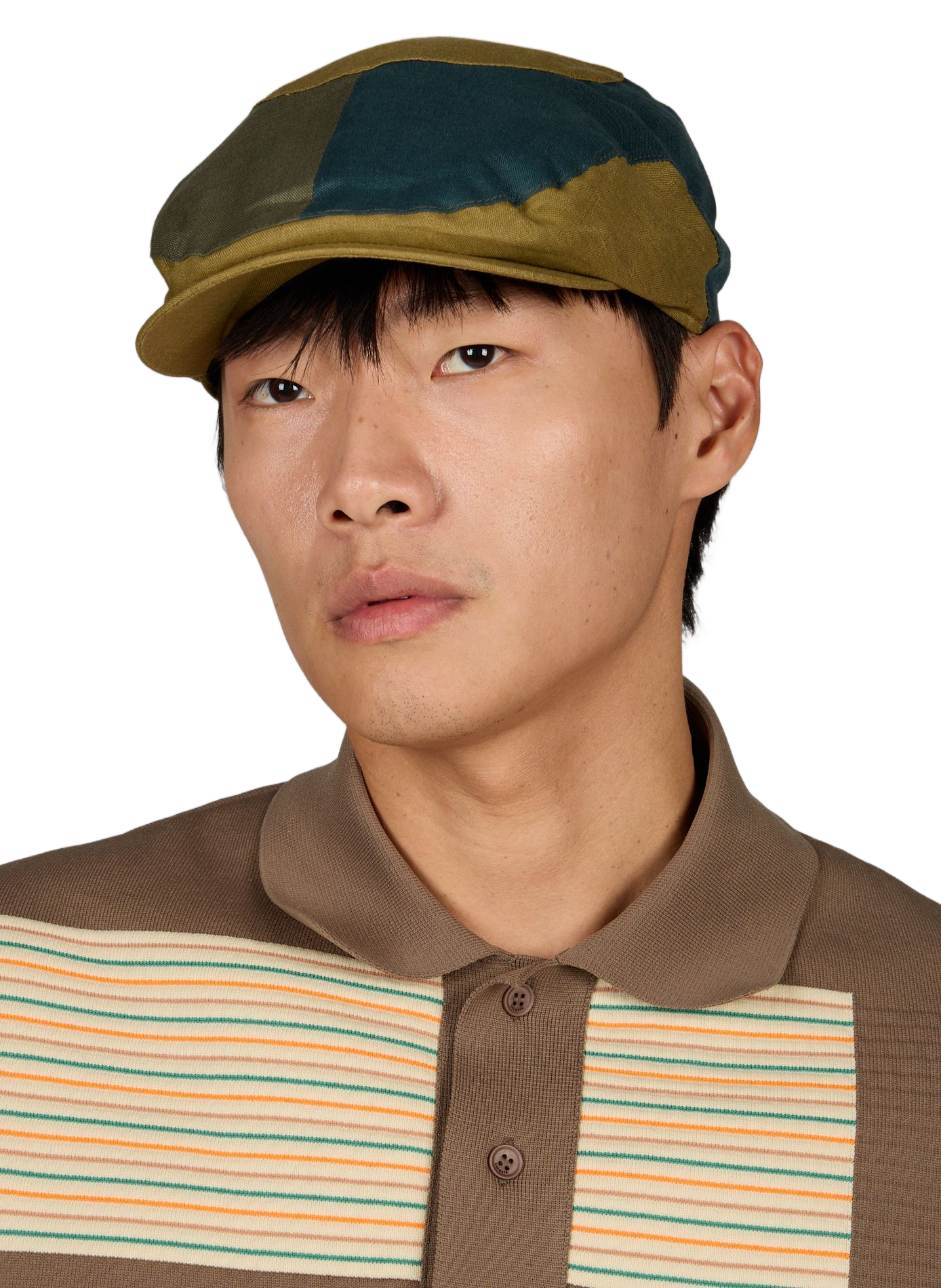 Embroidered linen cap PAUL SMITH Multicolour