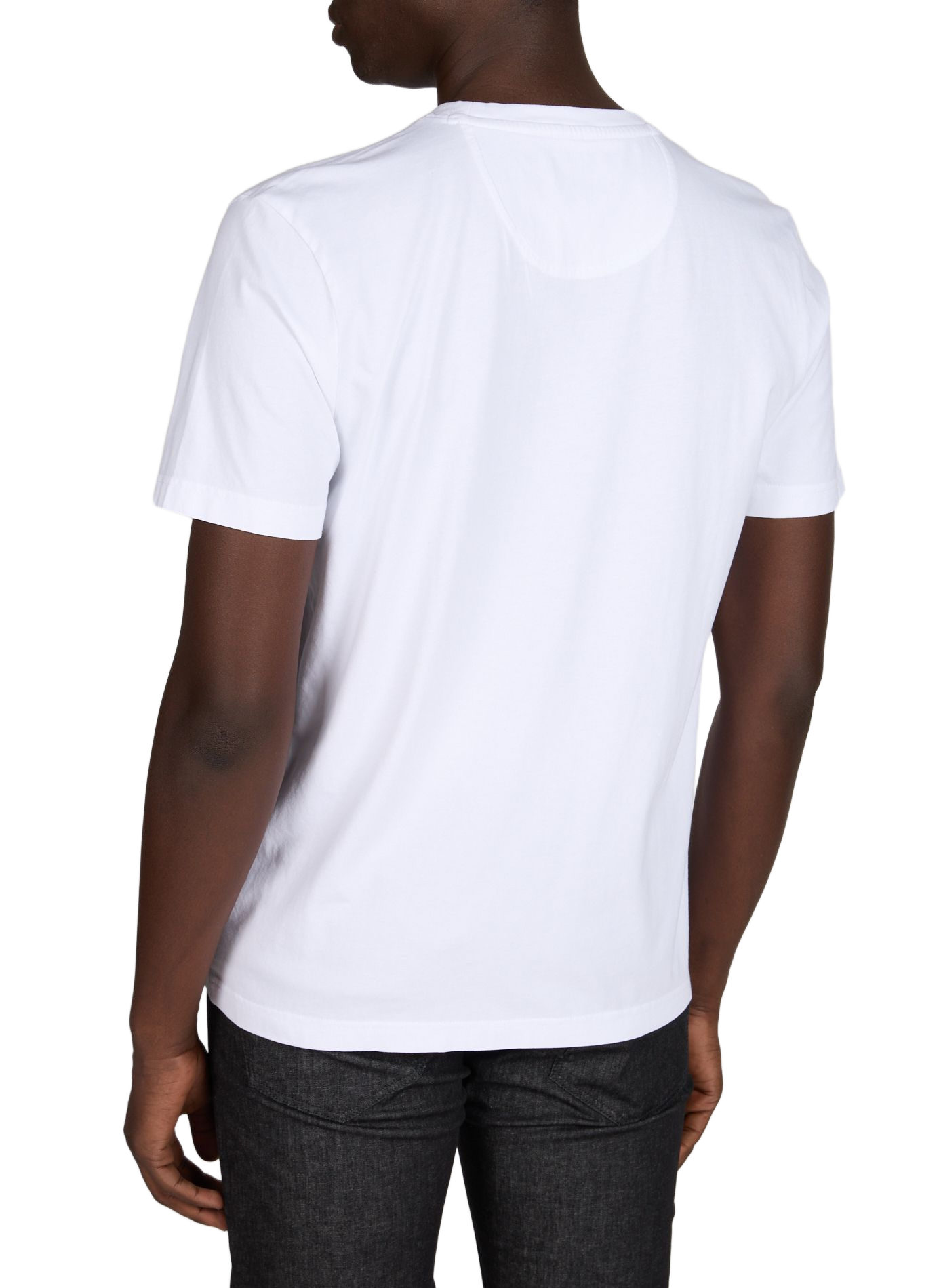 Maglietta a maniche corte in cotone PIERRE CARDIN Bianco