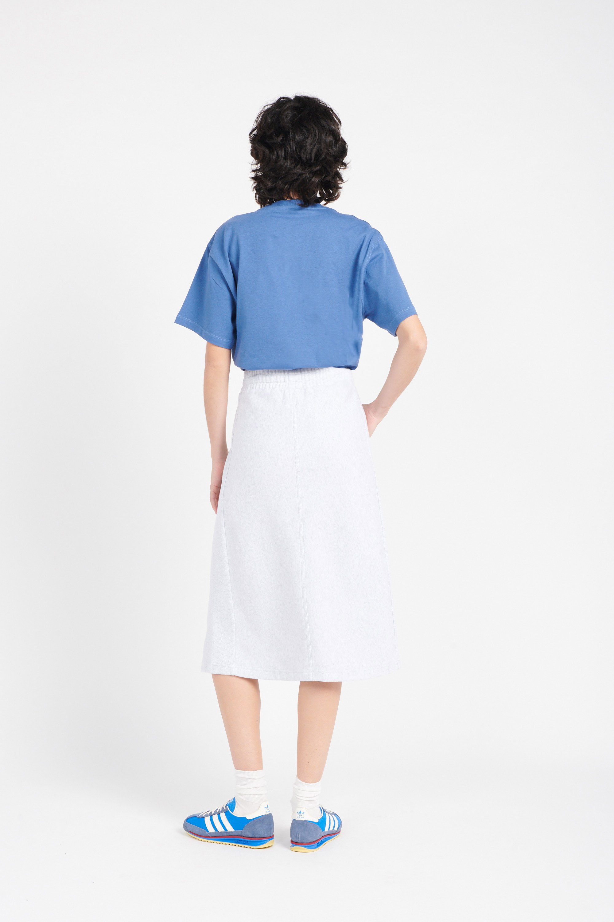 Jupe w' american script sweat skirt CARHARTT WIP Gris