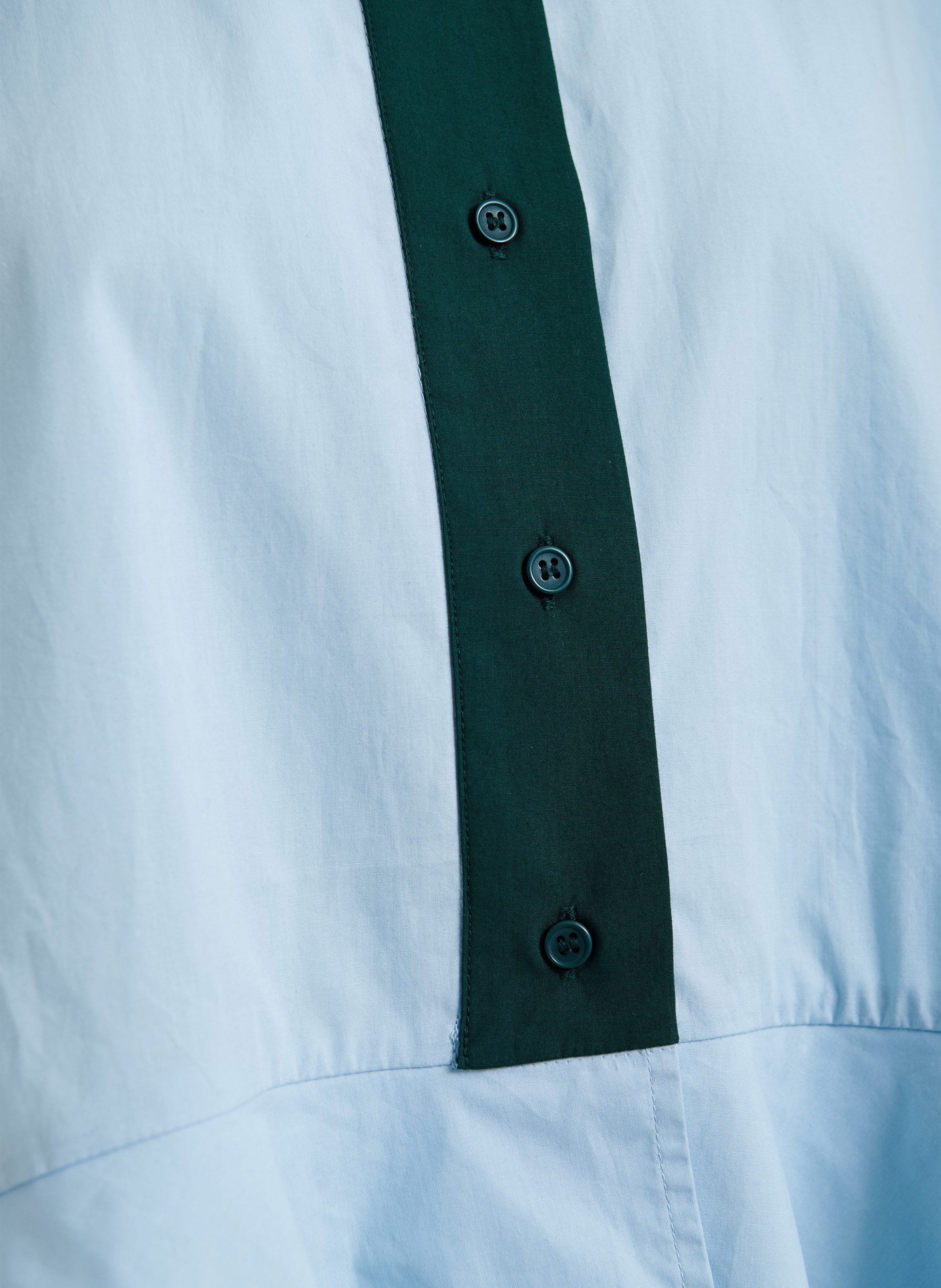 Chemise oversize col classique en coton kaylee ESSENTIEL ANTWERP Bleu