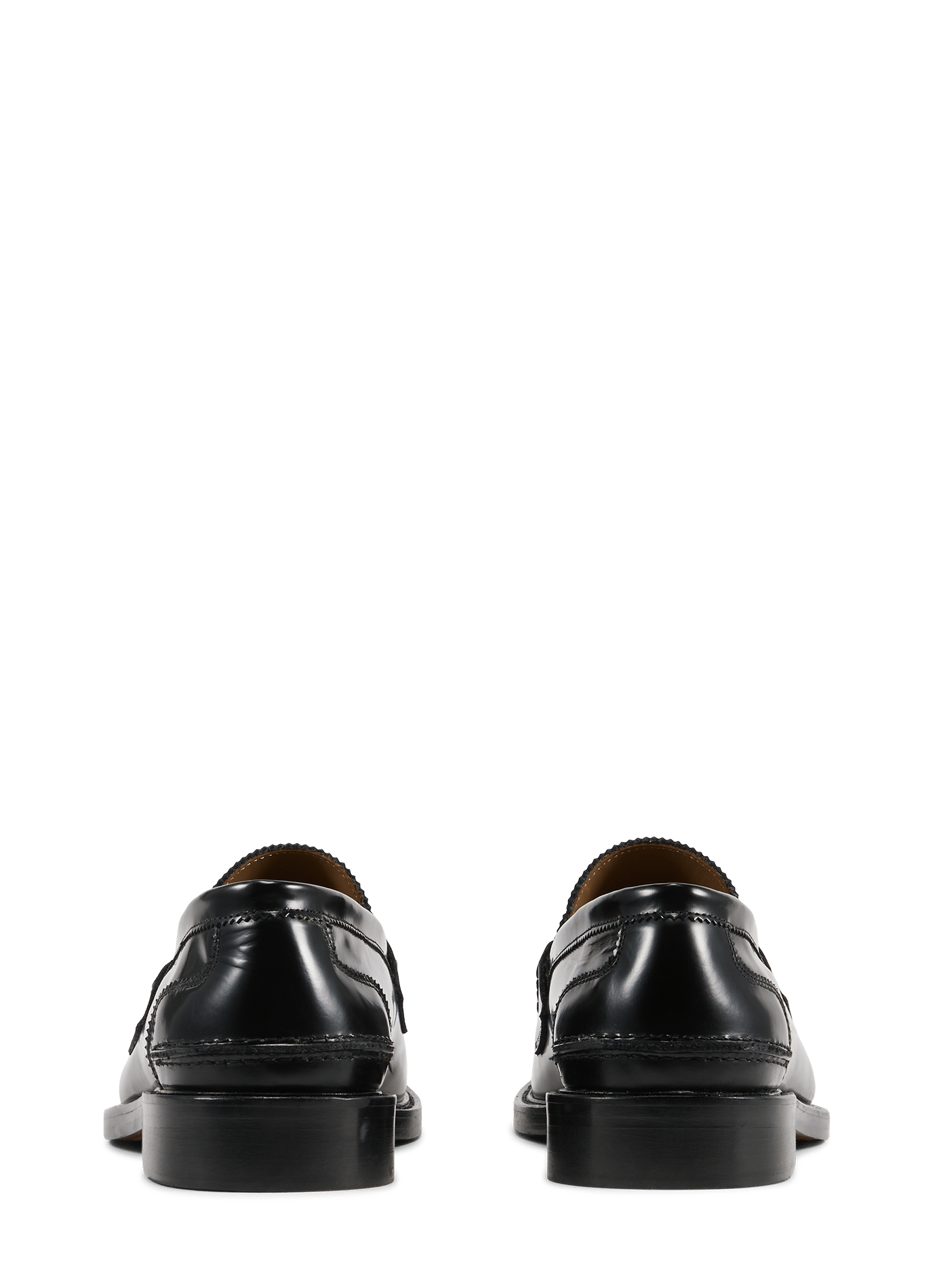 Leather loafers SAISON 1865 Black