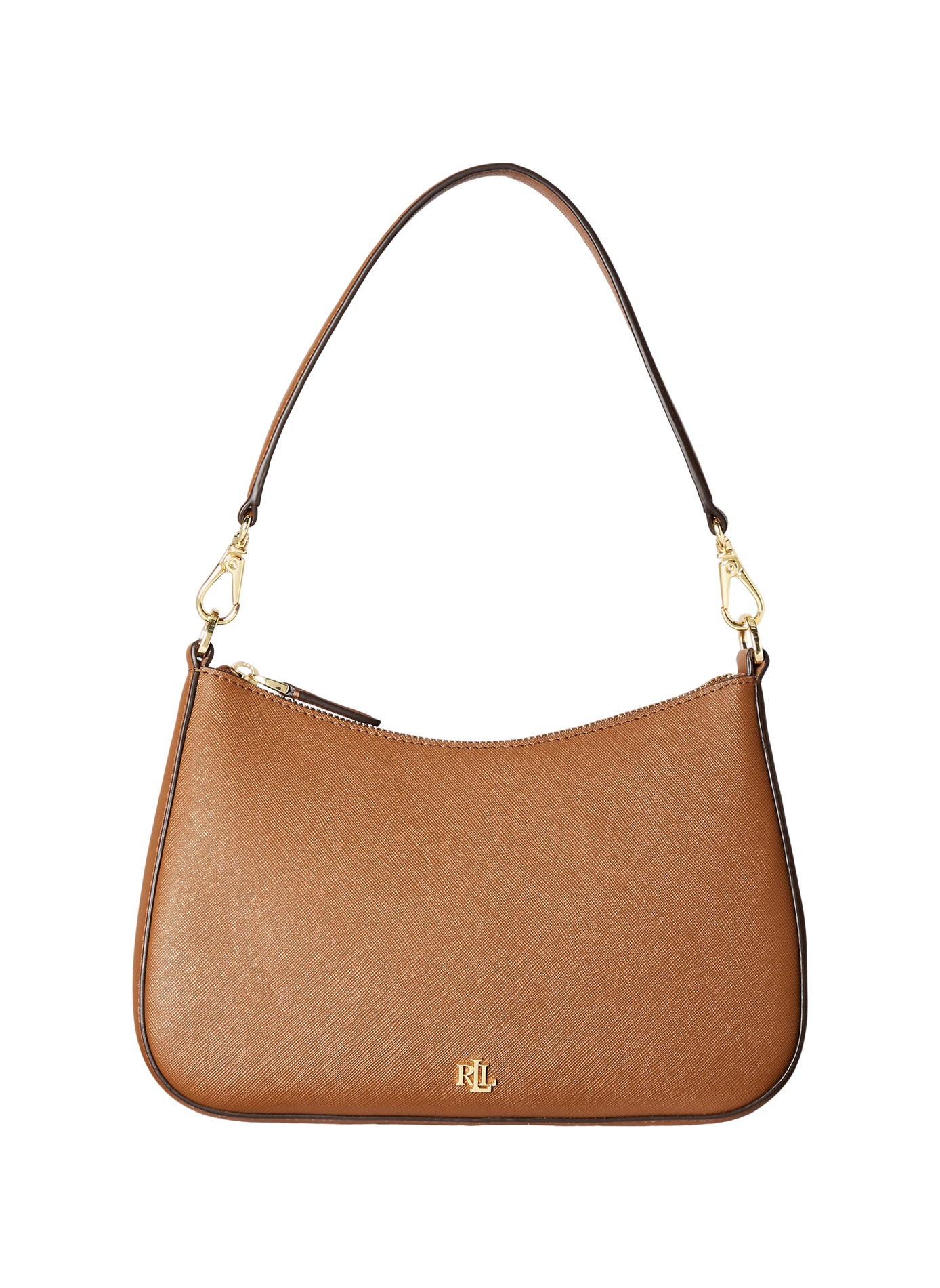 Handtasche Danny aus Leder LAUREN Beige