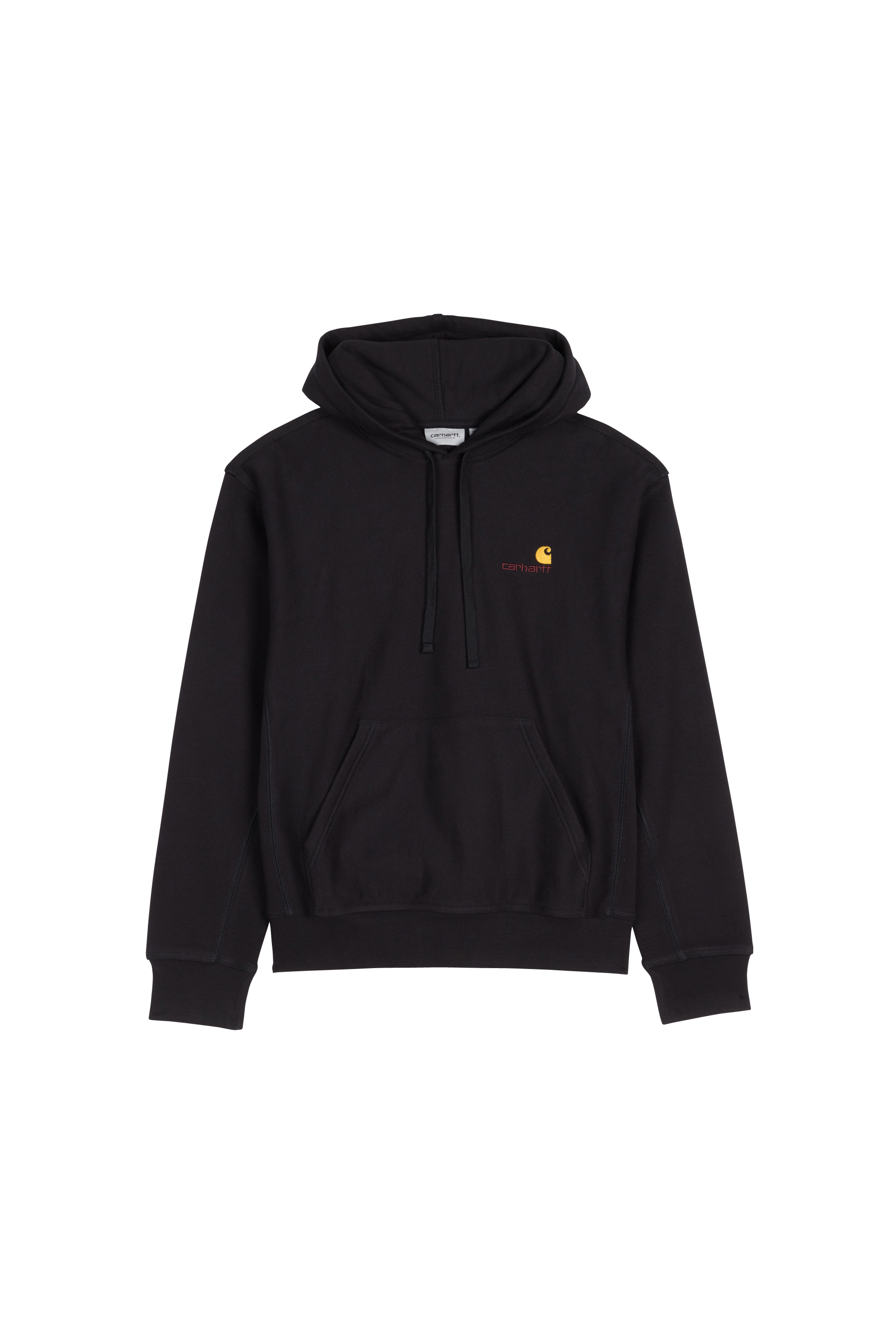 Hoodie american script  Black