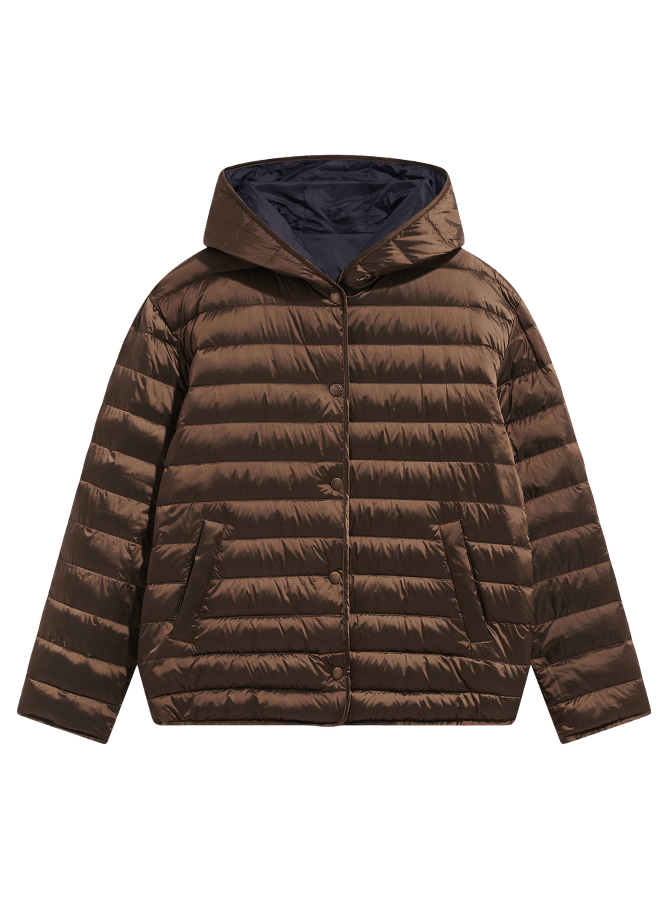 Doudoune fine réversible à capuche - afra GERARD DAREL Marron