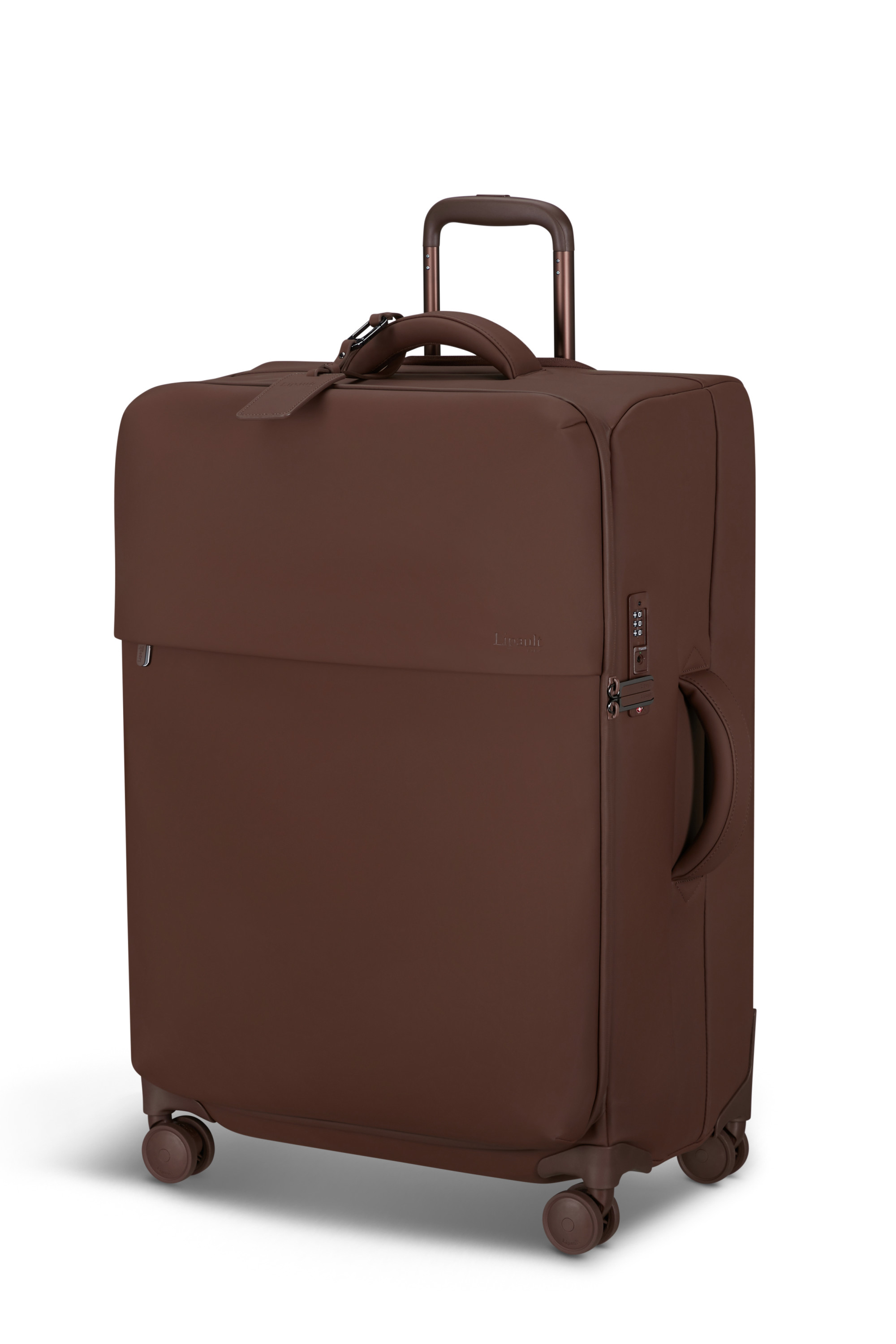 Lost in berlin valise 4 roues taille l LIPAULT PARIS Marron