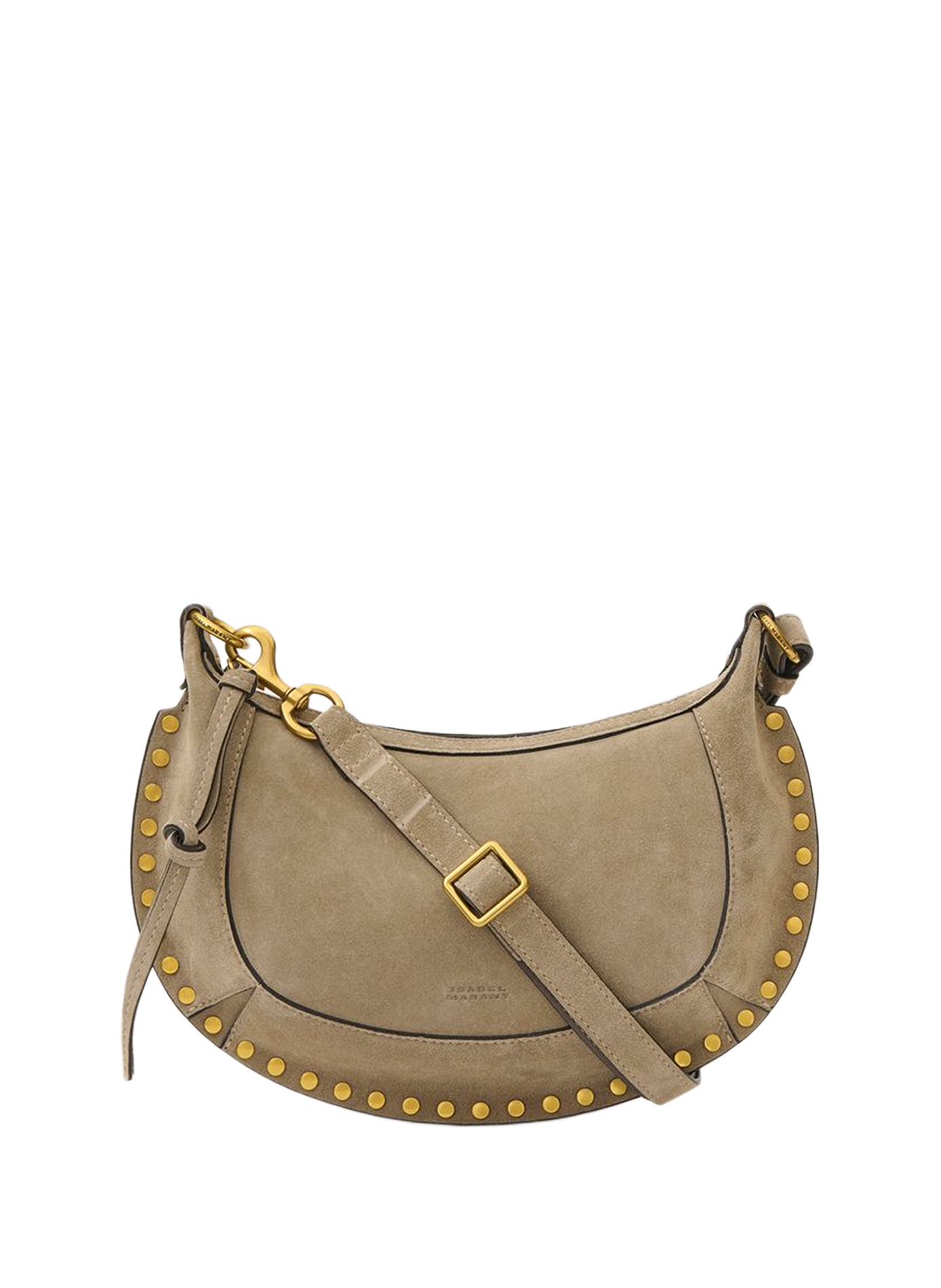 OSKAN MOON Tasche aus Veloursleder ISABEL MARANT Beige