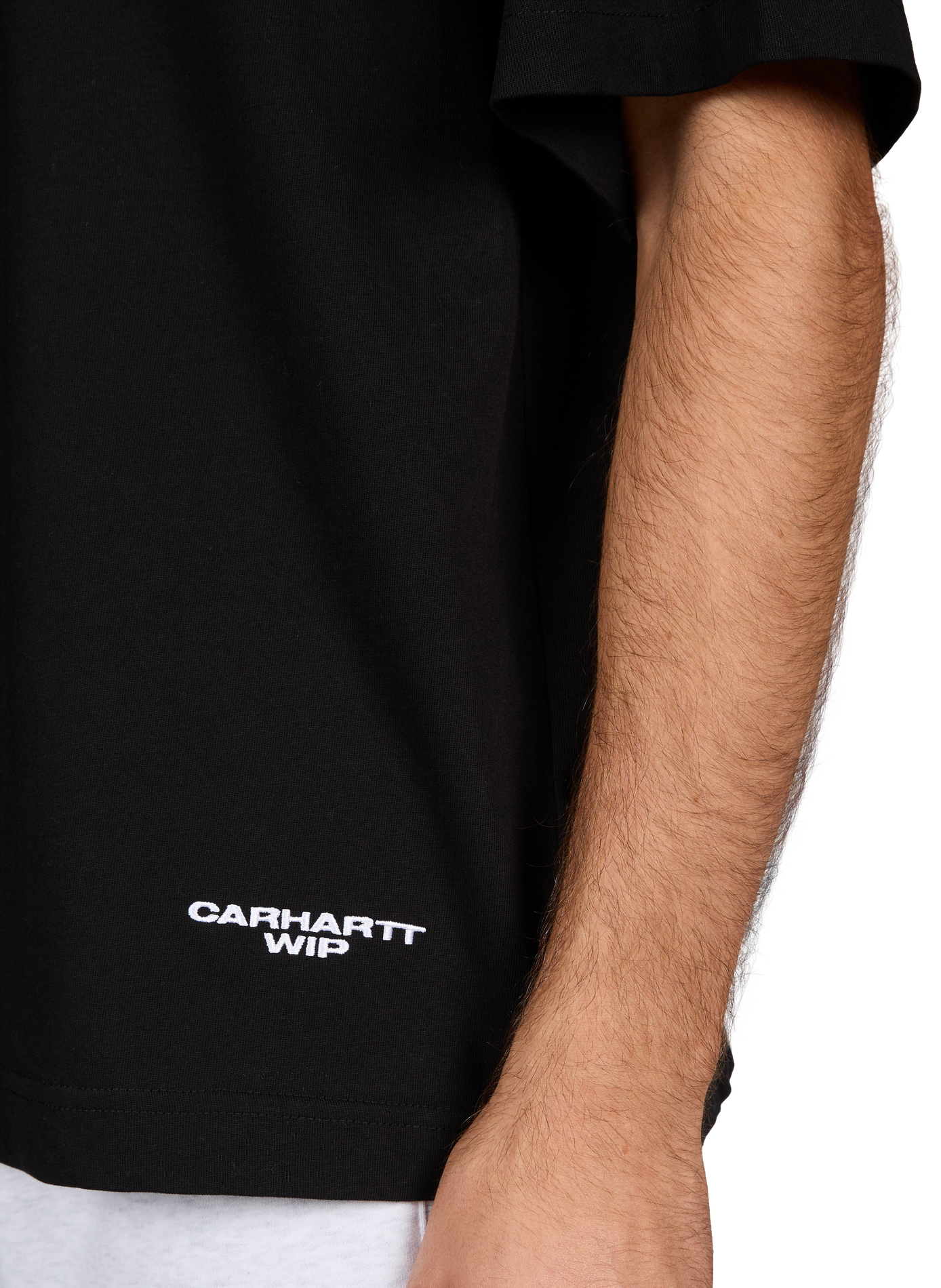 Straight-fit cotton T-shirt | Black CARHARTT WIP Men