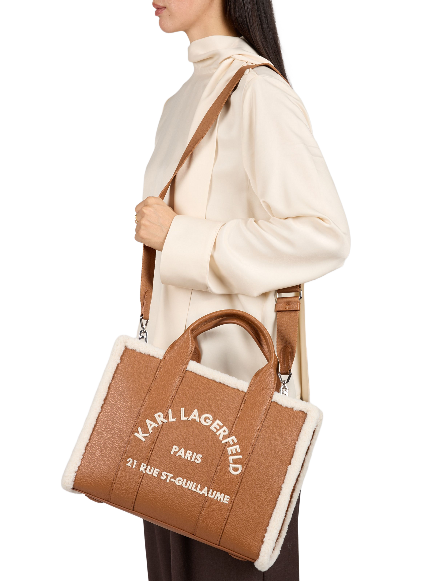Borsa a mano K/RSG Square KARL LAGERFELD Marrone