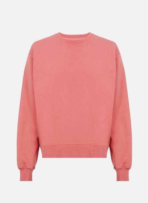 Sweatshirt en coton RoseCOLORFUL STANDARD 