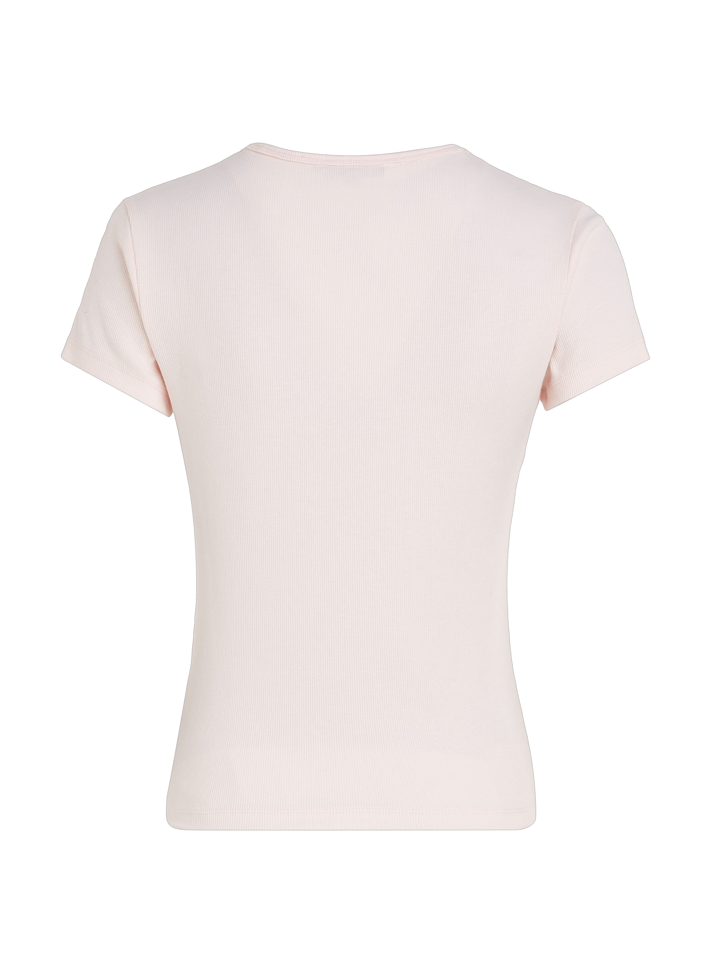 T-shirt côtelé en coton organique