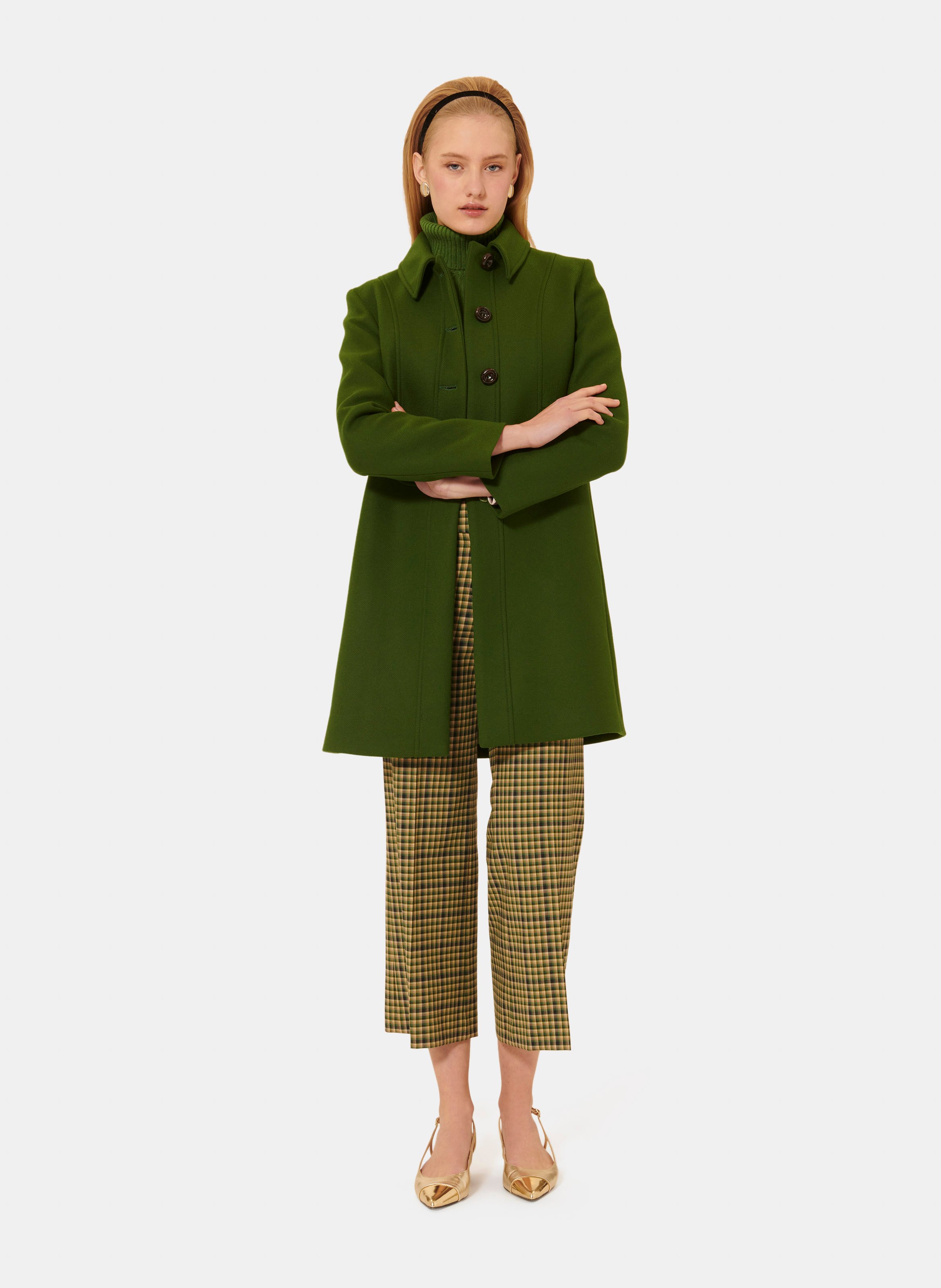 Manteau madeline TARA JARMON Vert