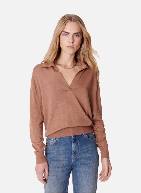Pull dixie Marron by VANESSA BRUNO VANESSA BRUNO Pull dixie Marron