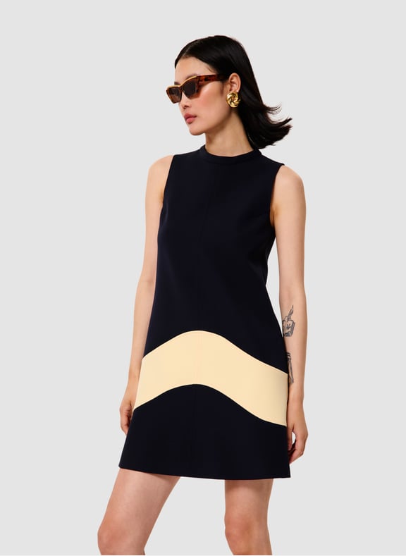 Robe courte uni - regata Bleu by TARA JARMON TARA JARMON Robe courte uni - regata Bleu