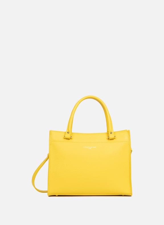 M handbag - Foulonné Double Yellow by LANCASTER LANCASTER M handbag - Foulonné Double Yellow