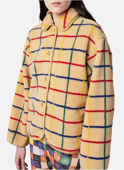 Textured Color Striped Jacket BOBO CHOSES Textured Color Striped Jacket BOBO CHOSES