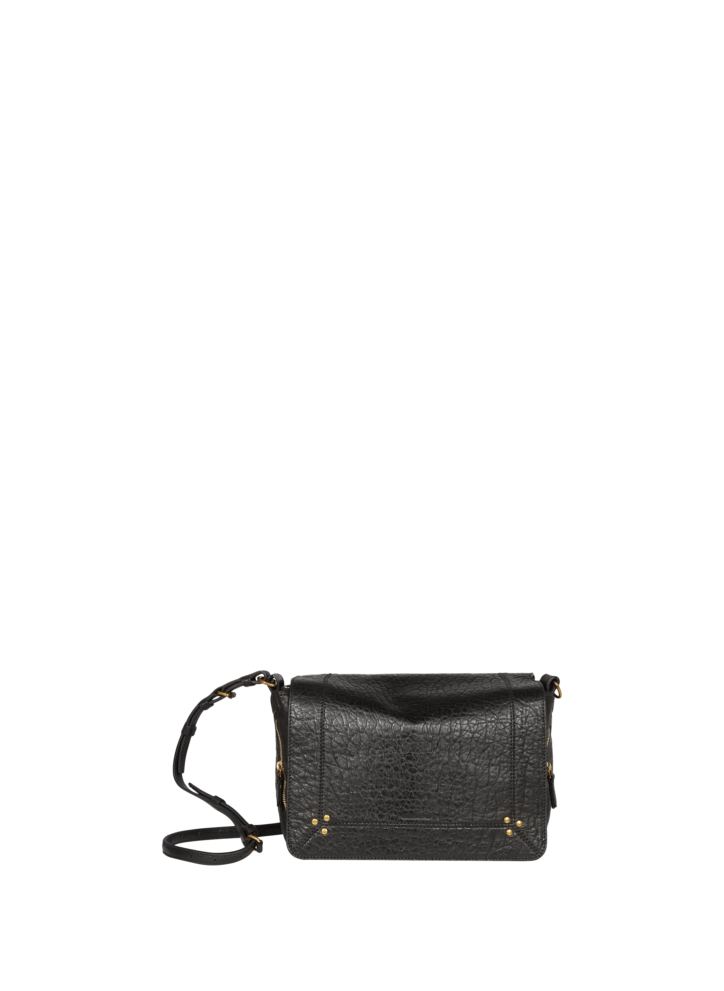 JÉRÔME DREYFUSS Sac à bandoulière Igor en cuir Noir