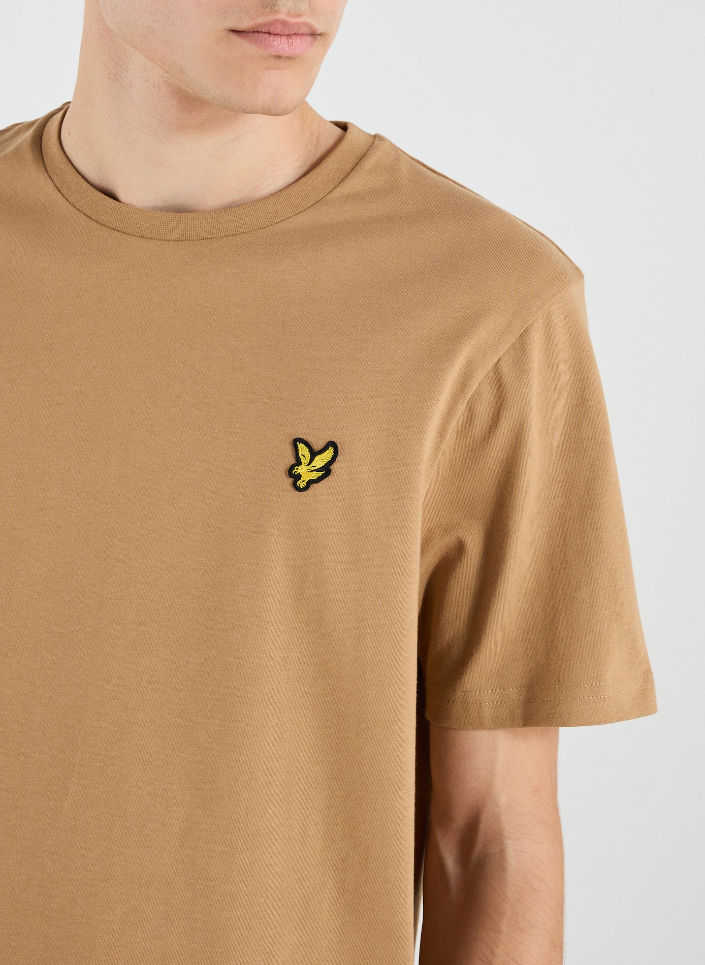 Classic Cotton T-Shirt LYLE & SCOTT Brown