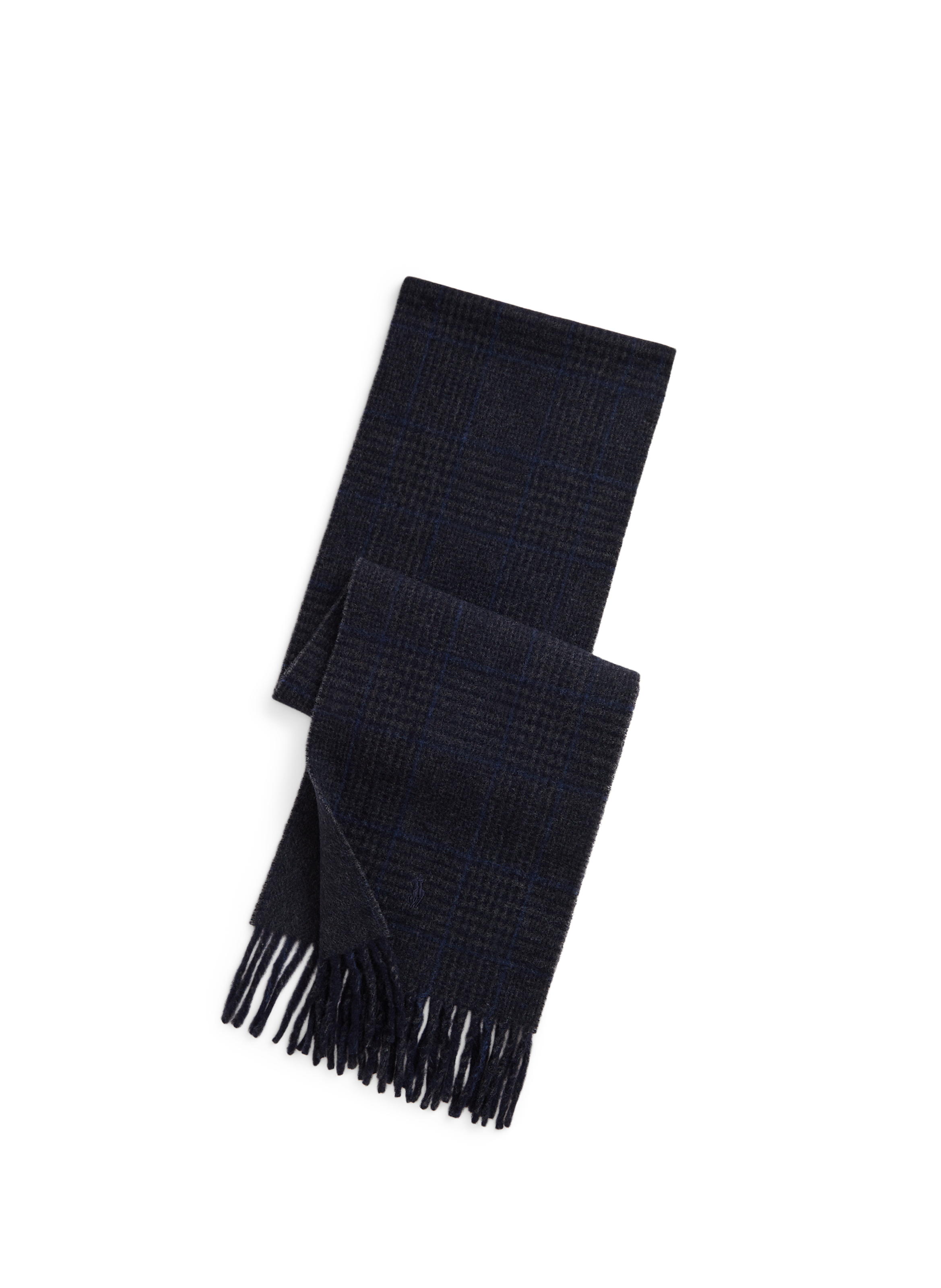 POLO RALPH LAUREN Echarpe en laine mélangée Bleu