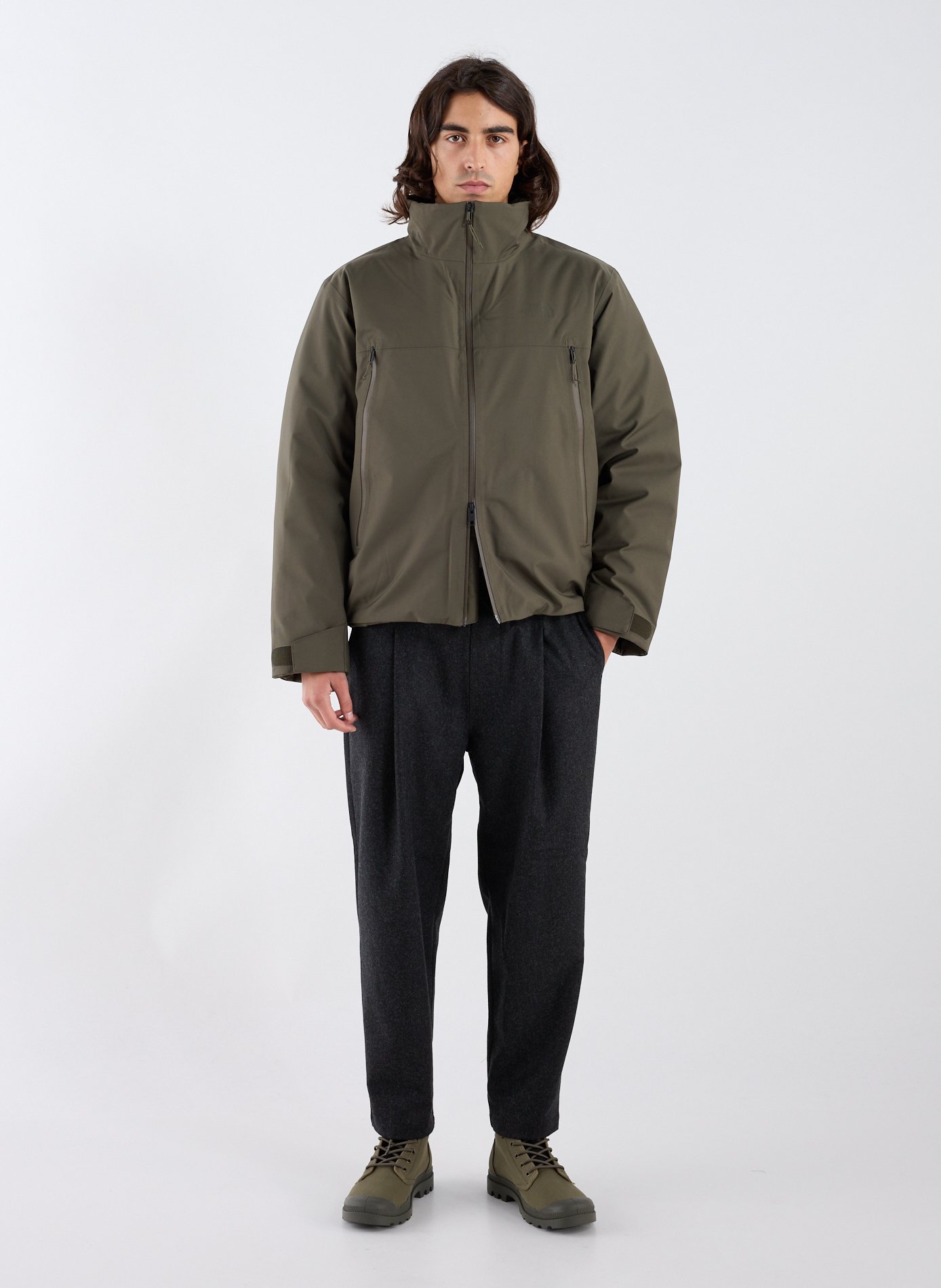 High-neck parka THE NORTH FACE Khaki