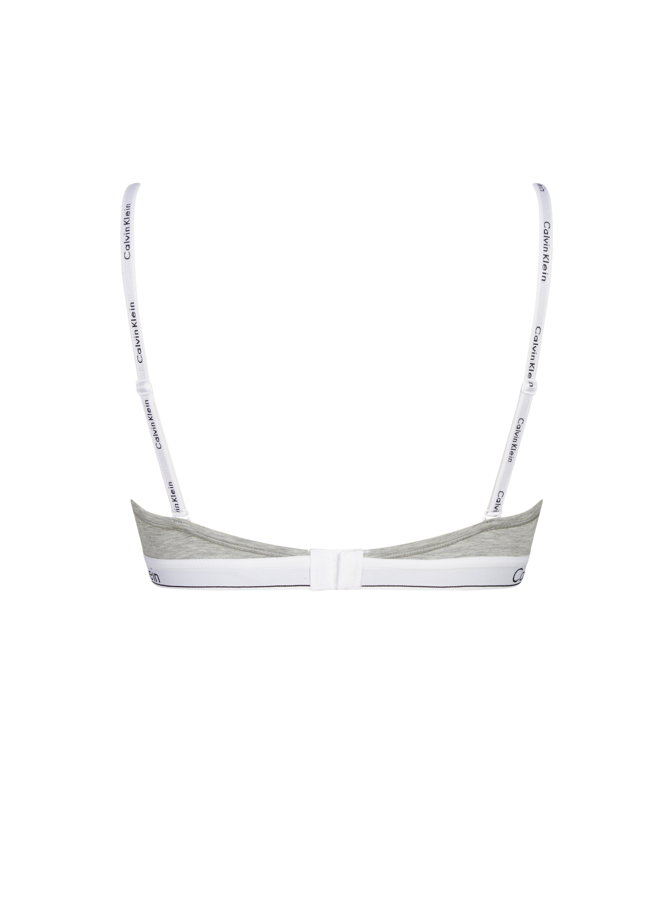 Soutien-gorge en coton mélangé CALVIN KLEIN Gris