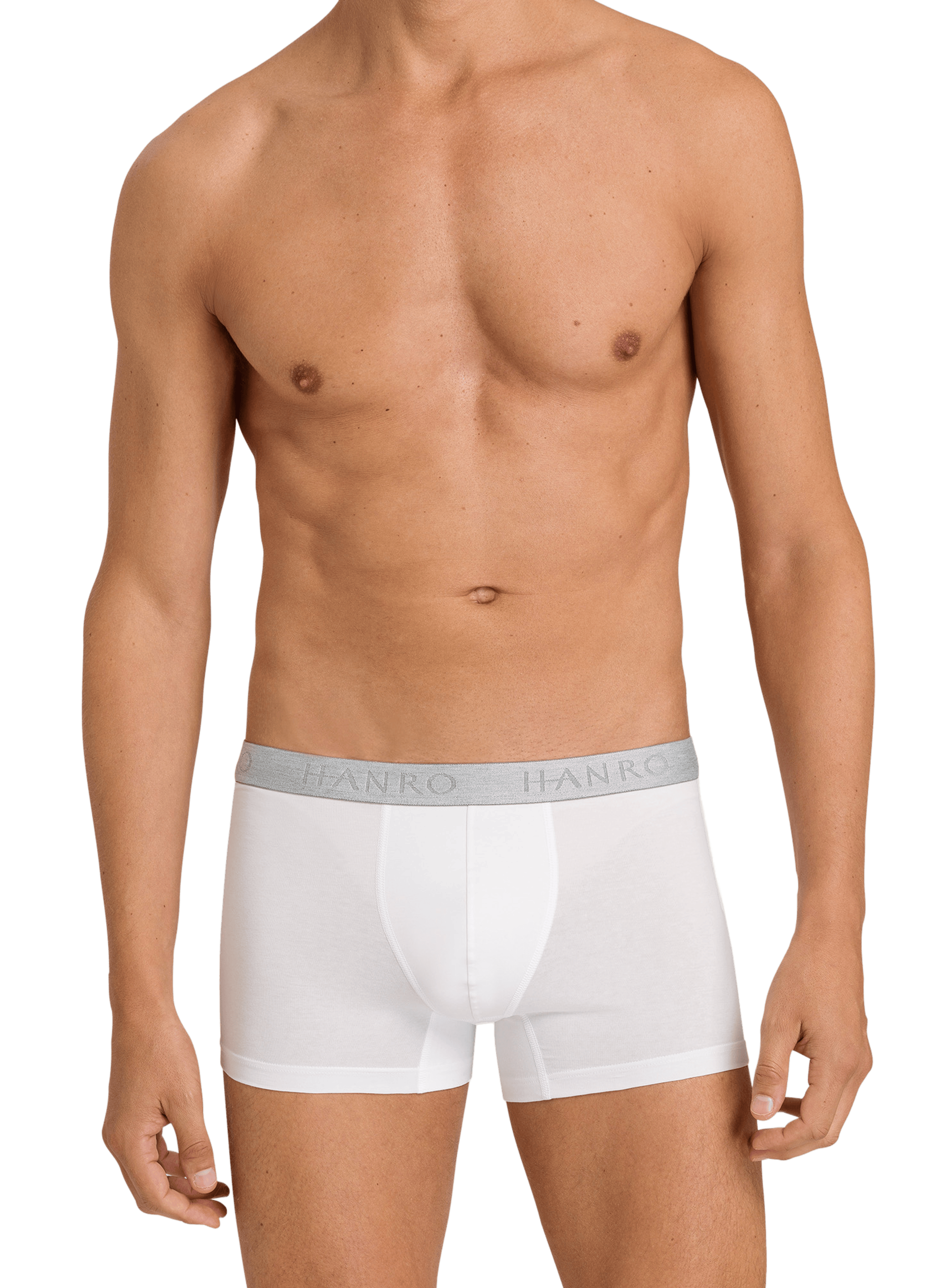 Set of two cotton boxers HANRO White
