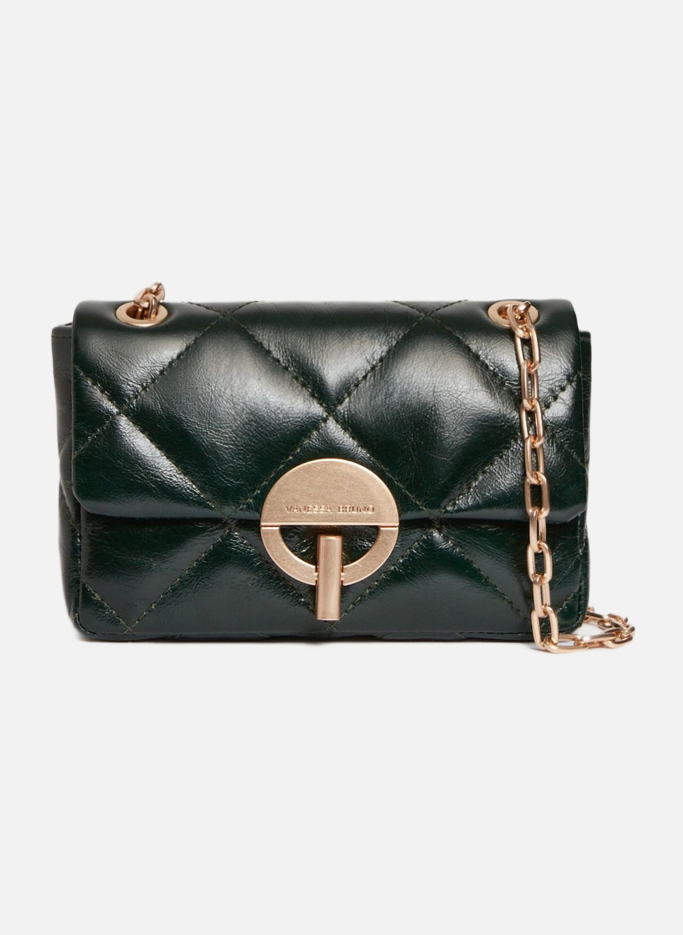 Petit sac moon en cuir VANESSA BRUNO Vert