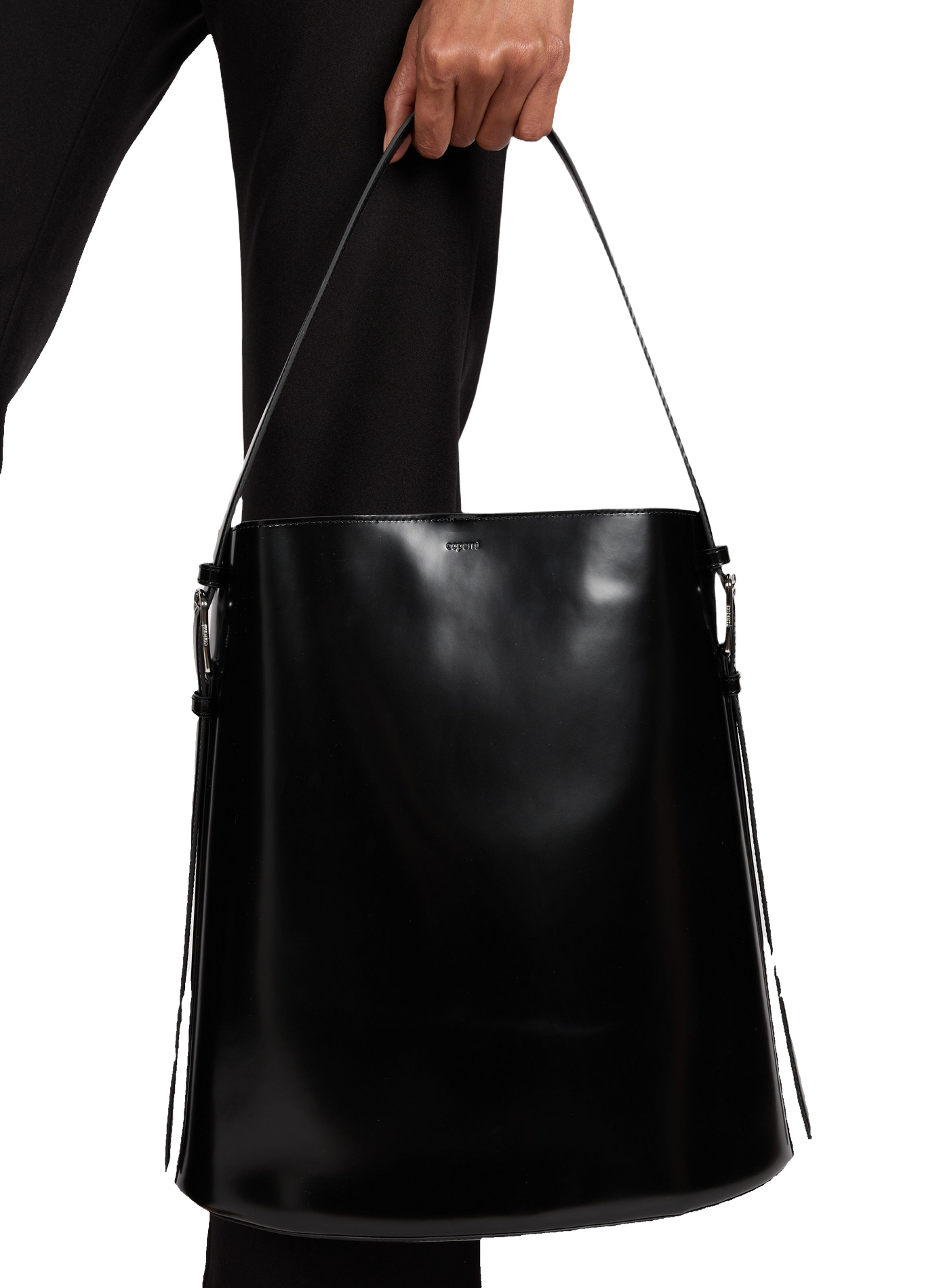 Sandales à talons Wedge COPERNI Noir