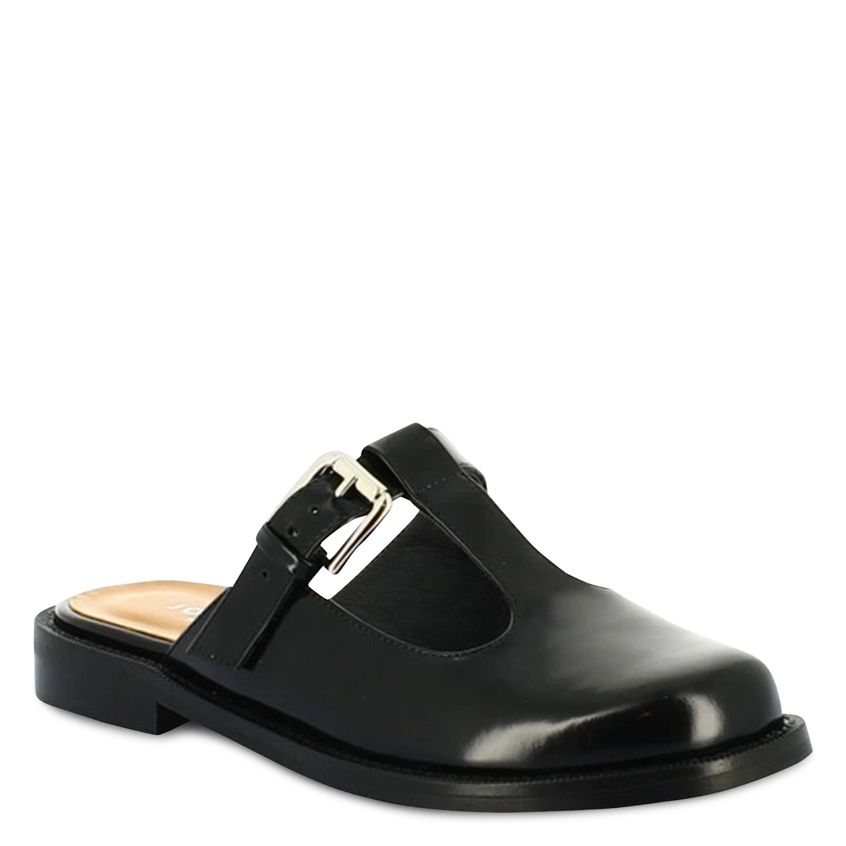 Mules en cuir darelle JONAK Noir