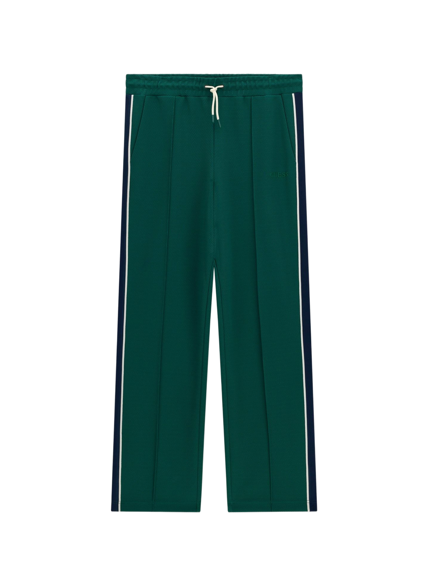 Straight mesh track pants GUESS Green