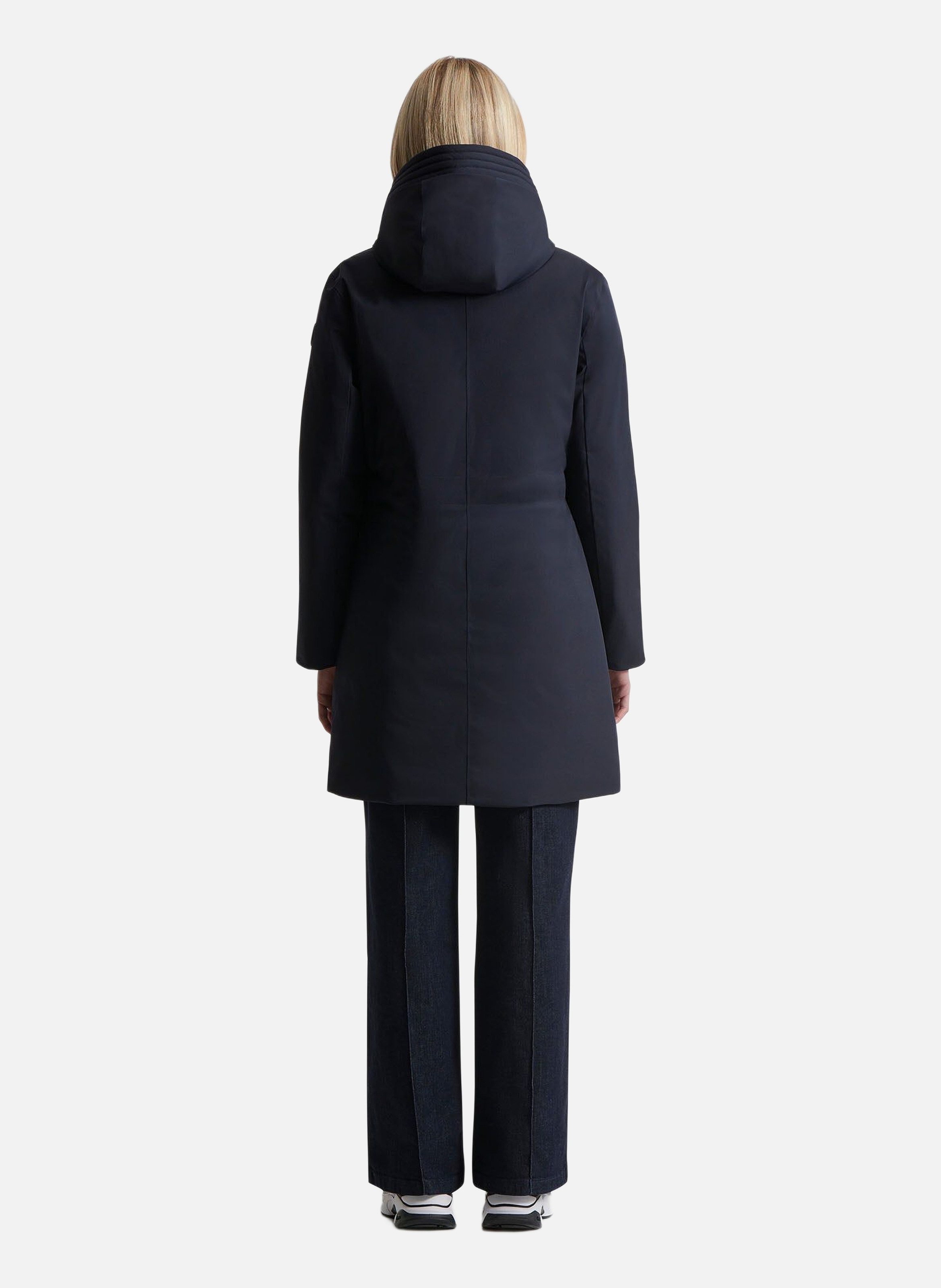 Manteau misha col montant coupe regular FUSALP Bleu