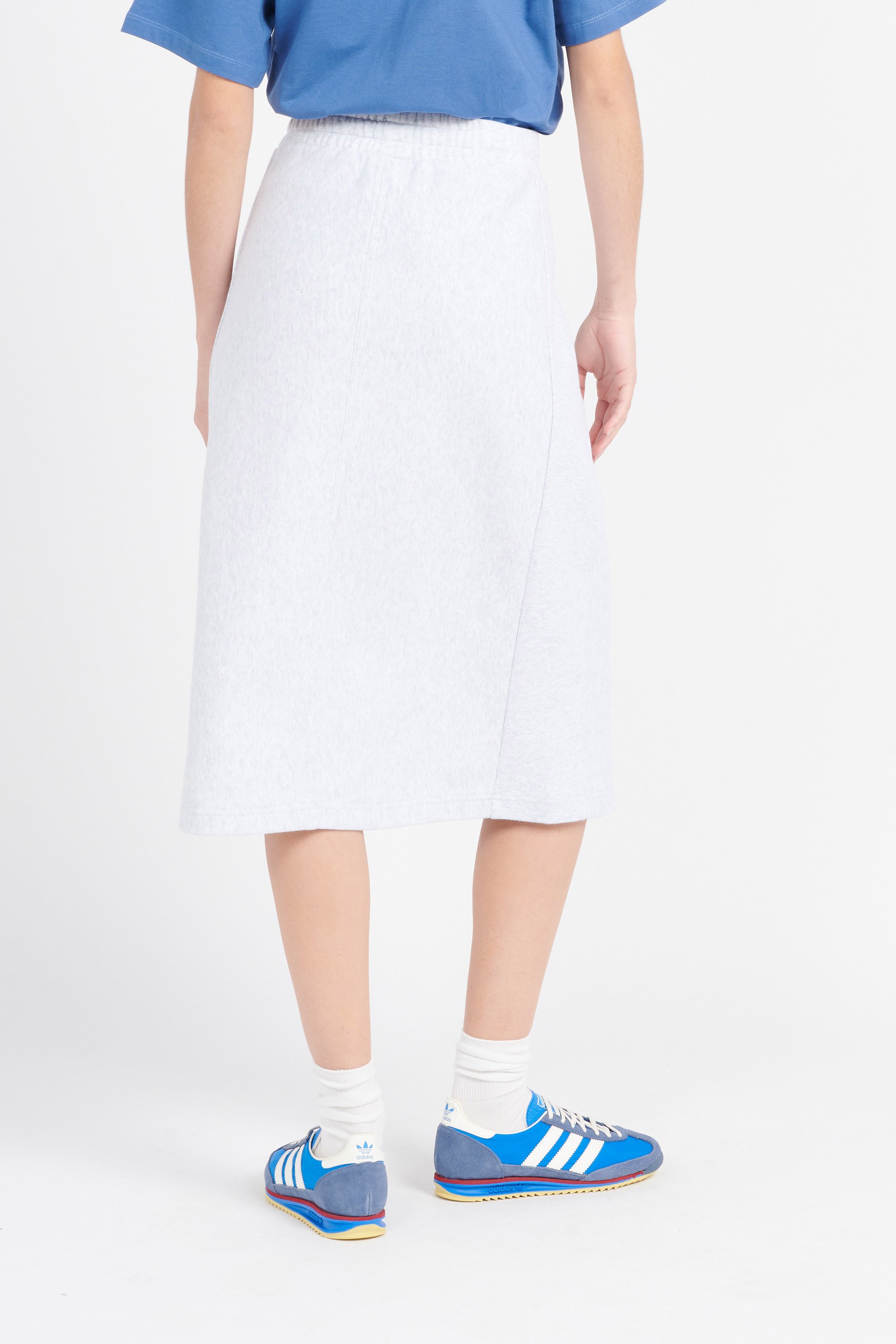 Jupe w' american script sweat skirt CARHARTT WIP Gris