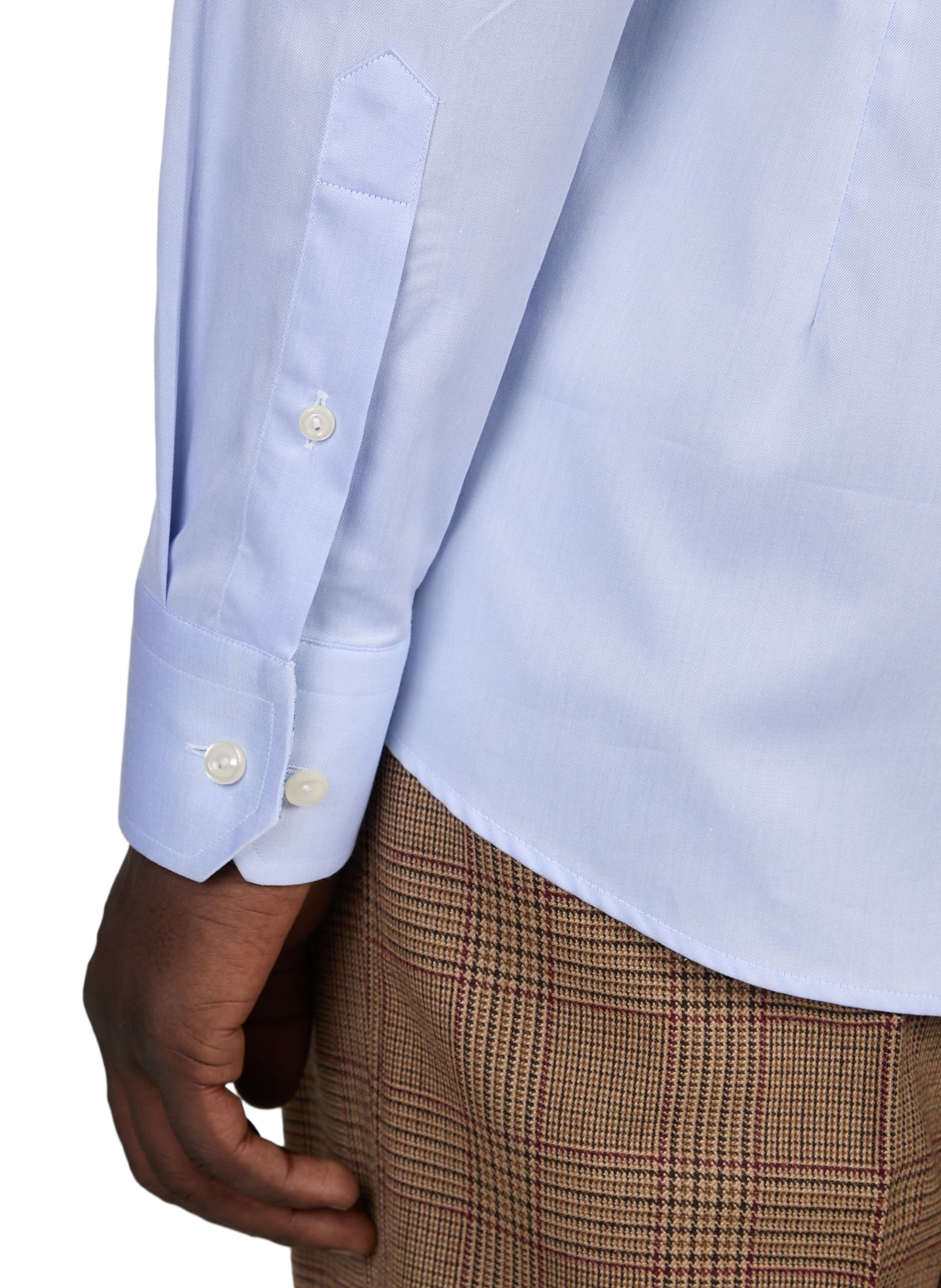 Straight classic collar shirt in cotton ETON Blue