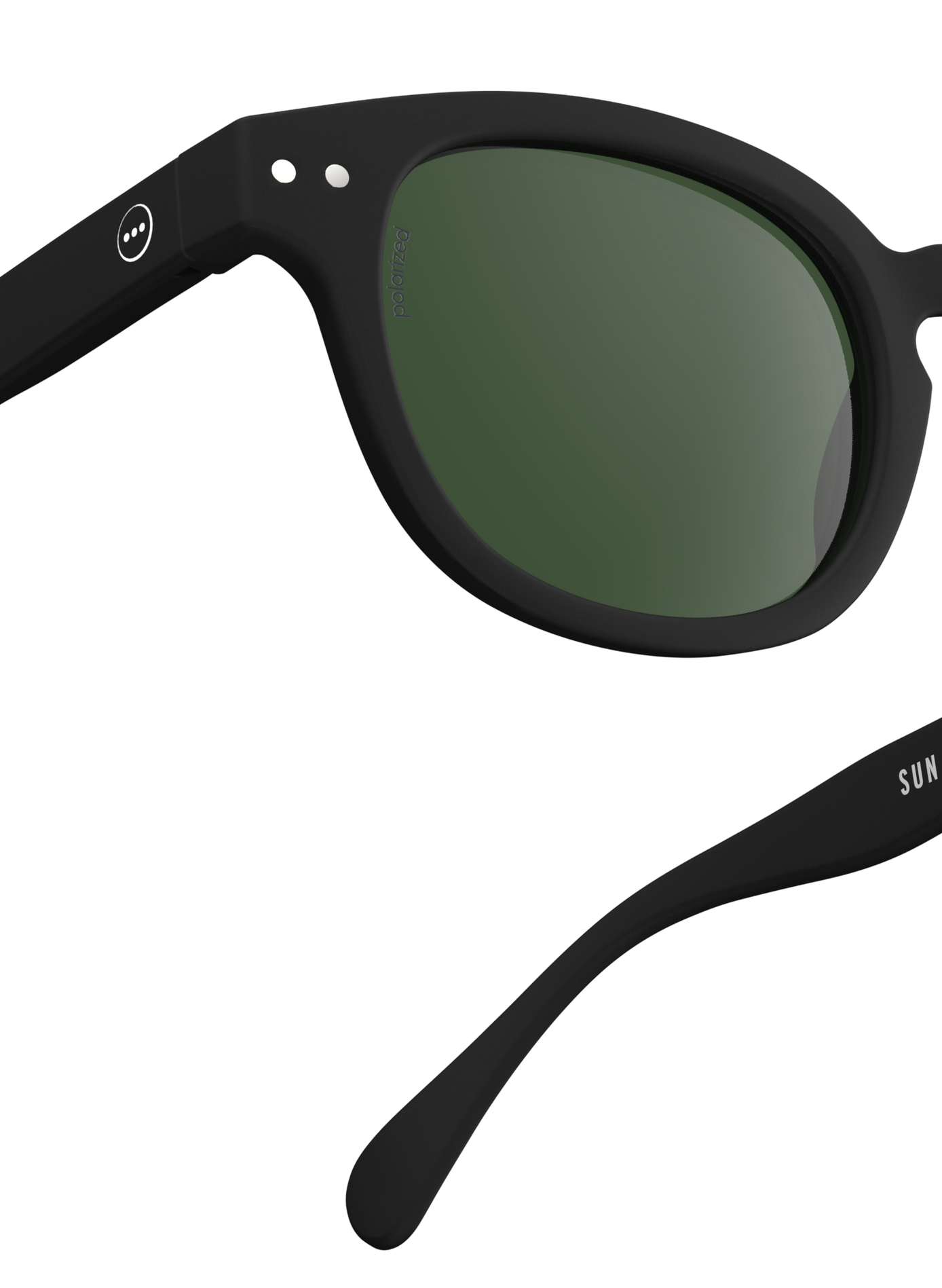 Round Sunglasses IZIPIZI Black