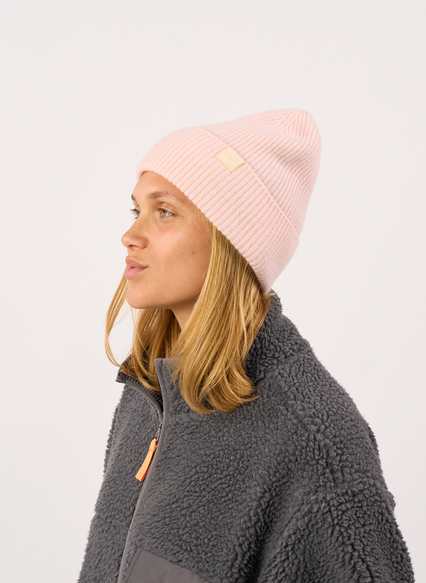 Bonnet en laine BILLYBELT Rose
