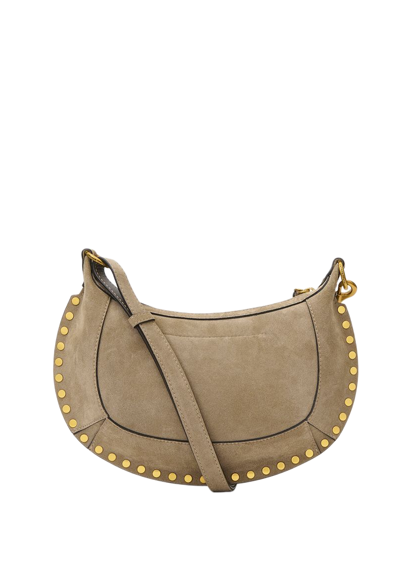 OSKAN MOON Tasche aus Veloursleder ISABEL MARANT Beige