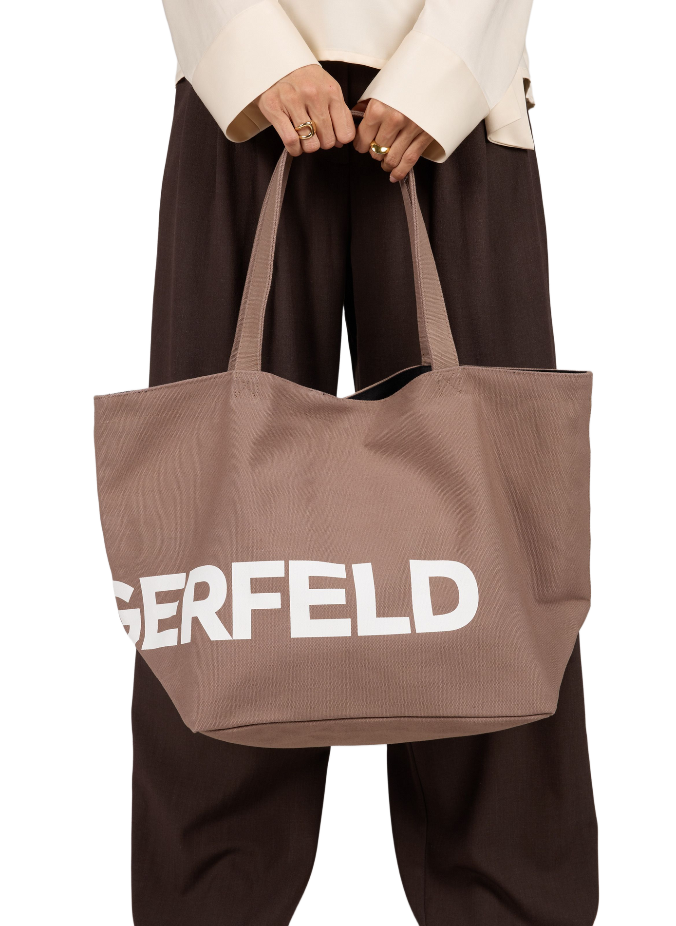 Tote bag KARL LAGERFELD Grey