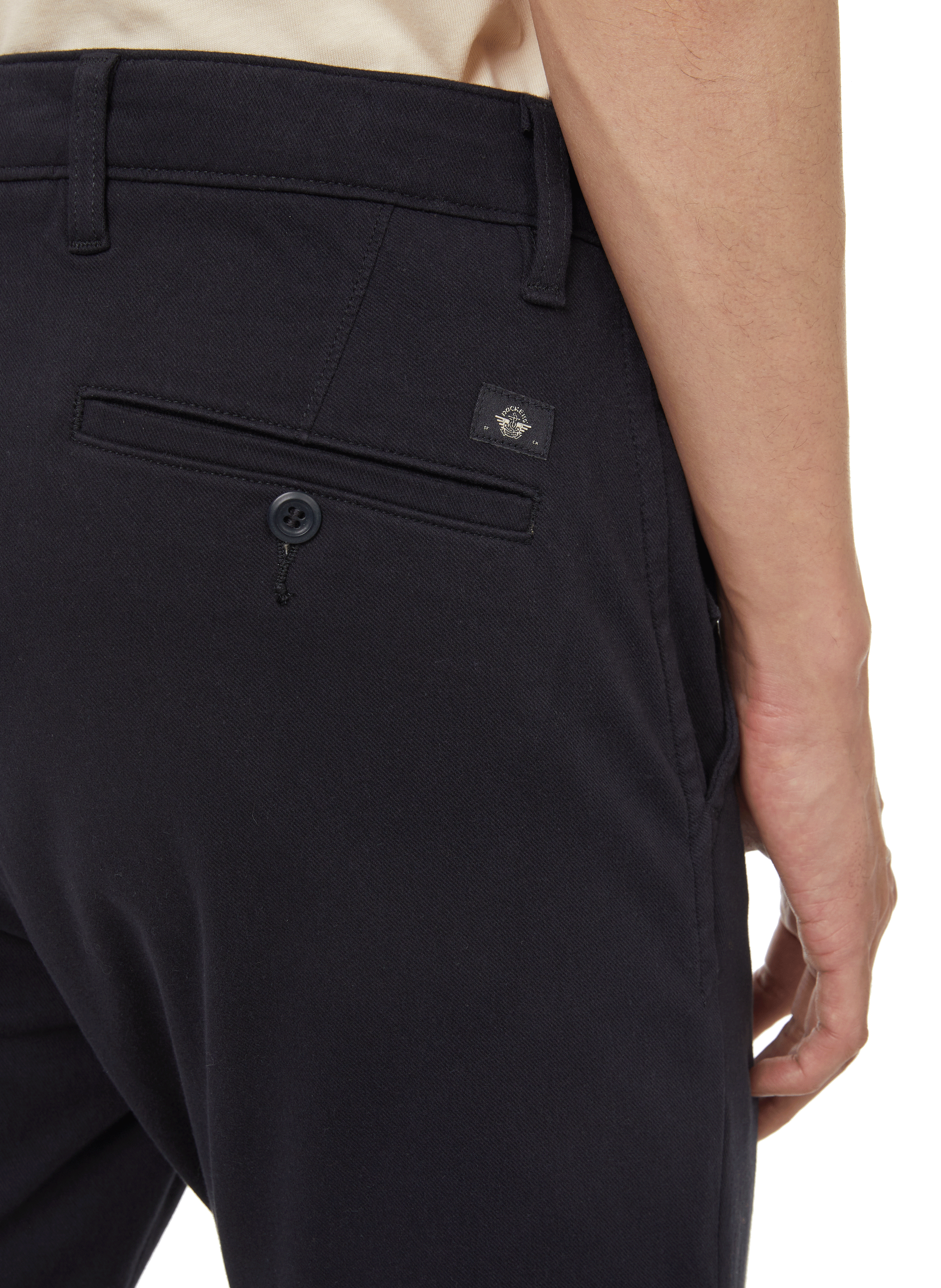 Skinny cotton-blend trousers DOCKERS Blue