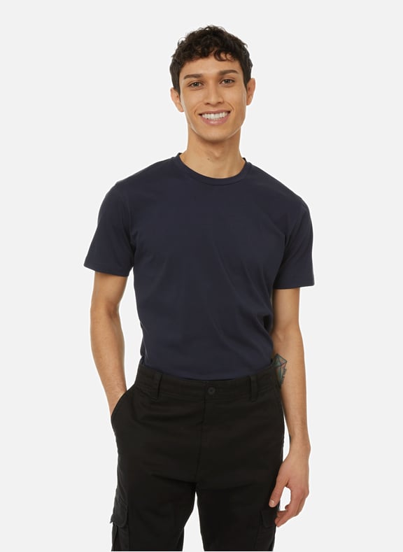 Riviera cotton T-shirt Blue by SUNSPEL SUNSPEL Riviera cotton T-shirt Blue