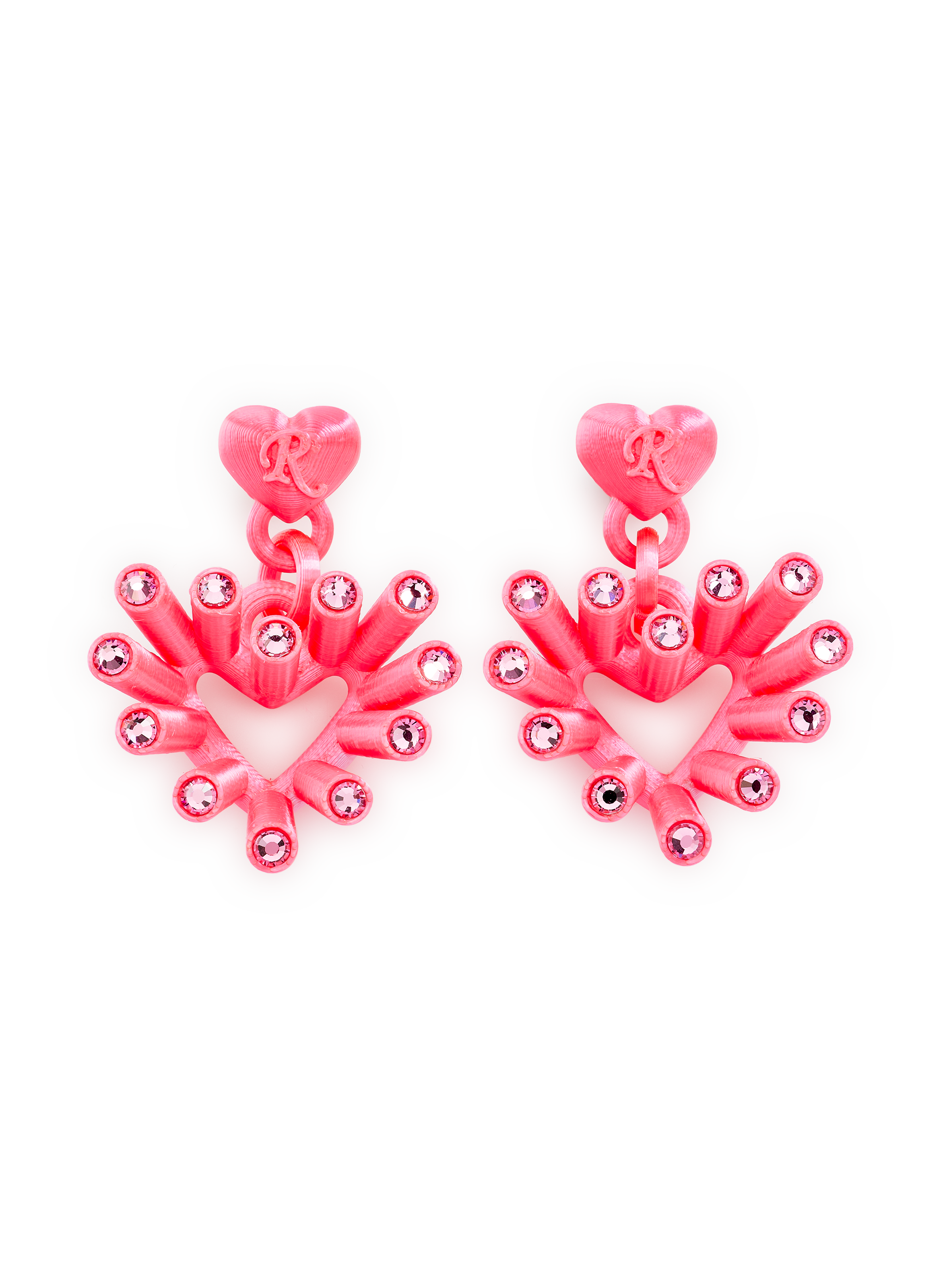 ROUSSEY Pendant earrings Pink