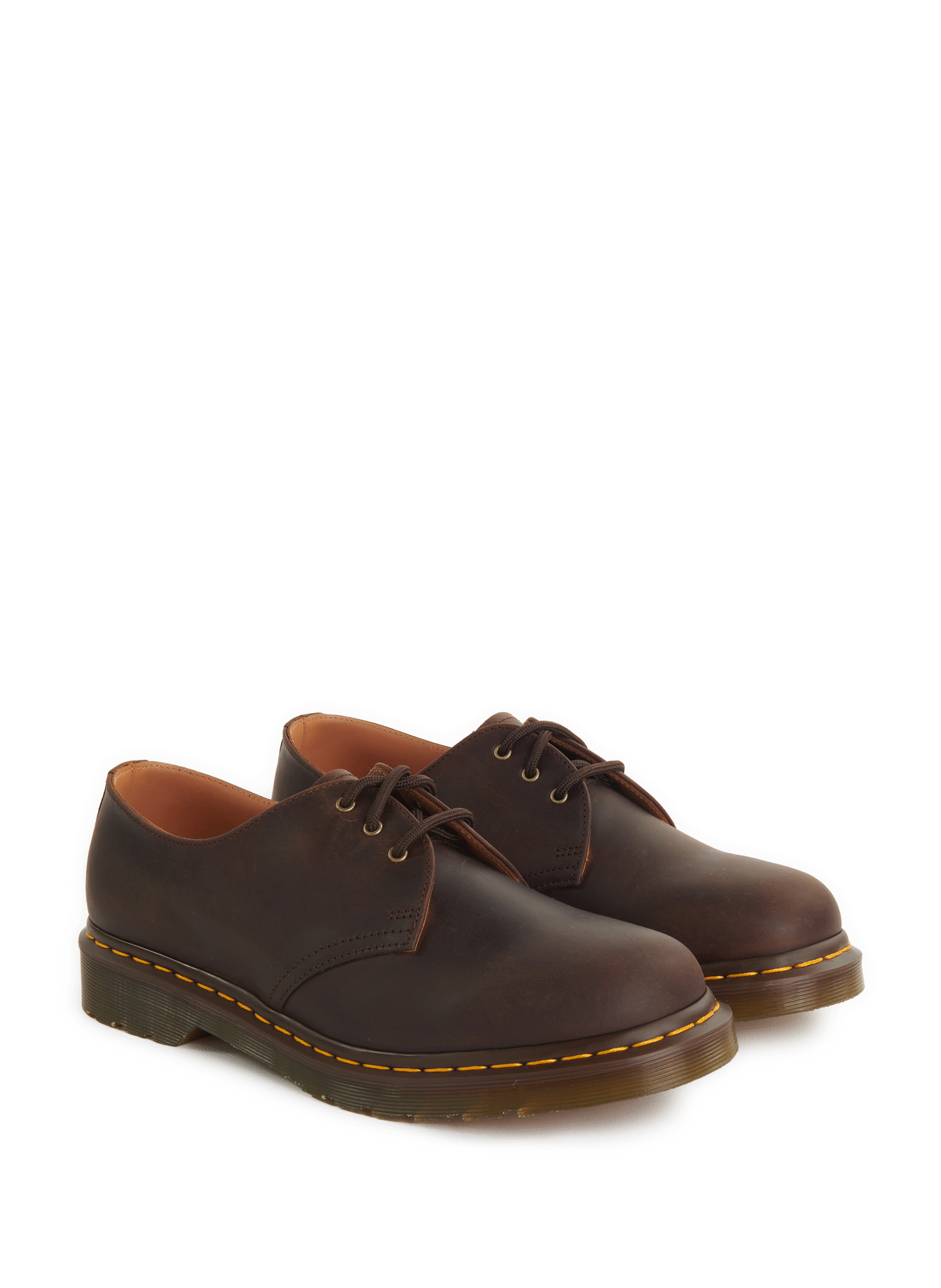 1461 leather derby shoes DR. MARTENS Brown