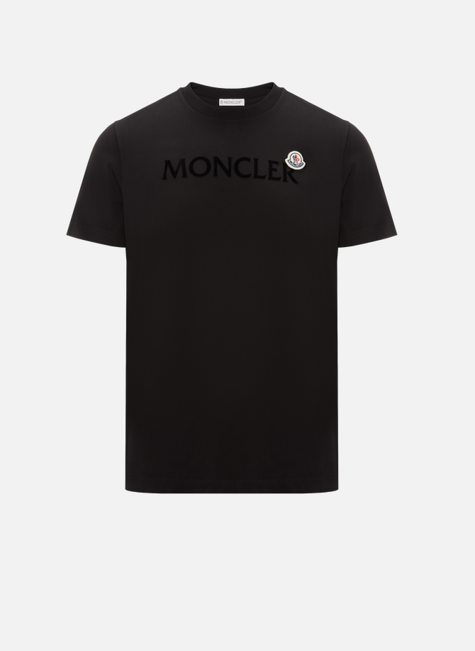 T-shirt logotypé en coton MONCLER