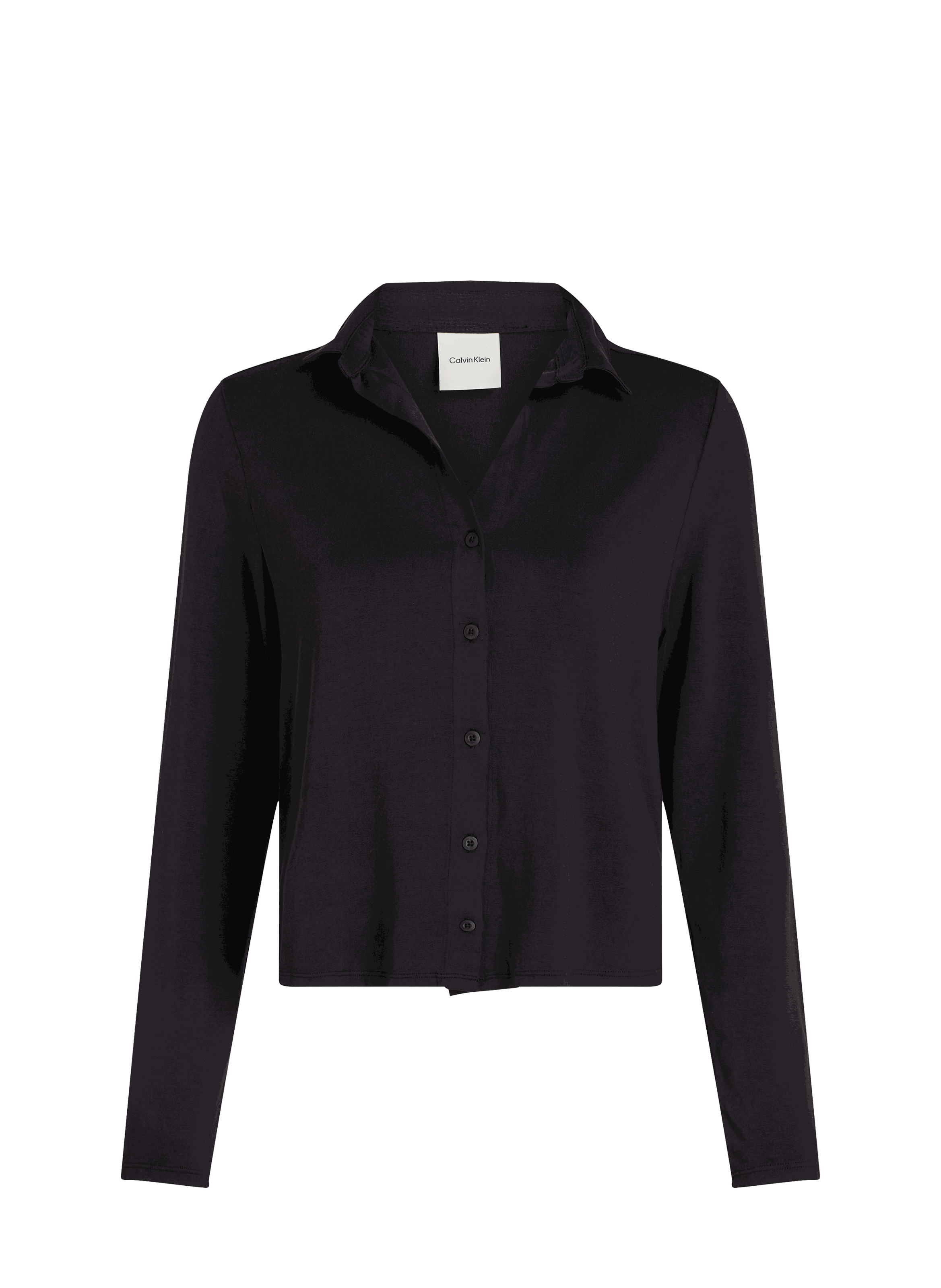 Chemise courte droite  CALVIN KLEIN Noir