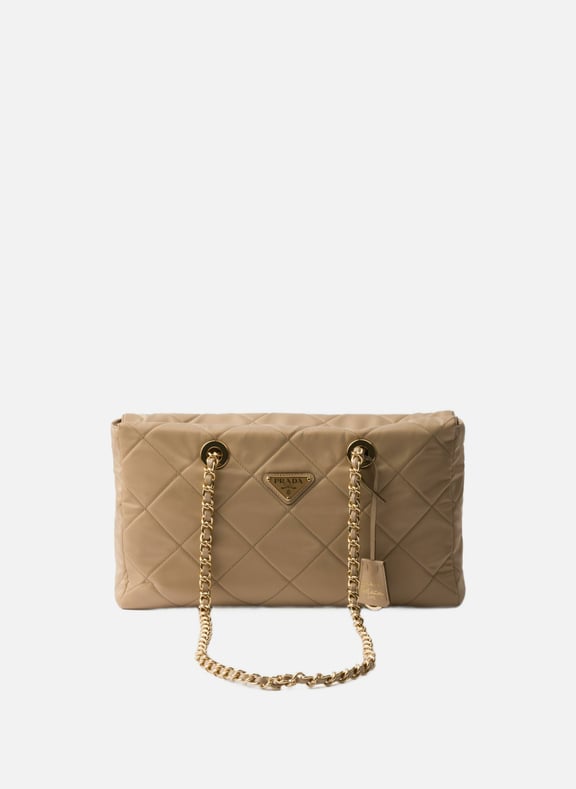 Sac prada re-edition 1995 chaîne en re-nylon de ta Marron by PRADA PRADA Sac prada re-edition 1995 chaîne en re-nylon de ta Marron