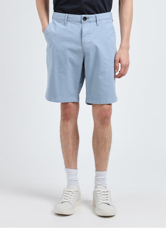 Straight cotton shorts Blue by PAUL SMITH PAUL SMITH Straight cotton shorts Blue