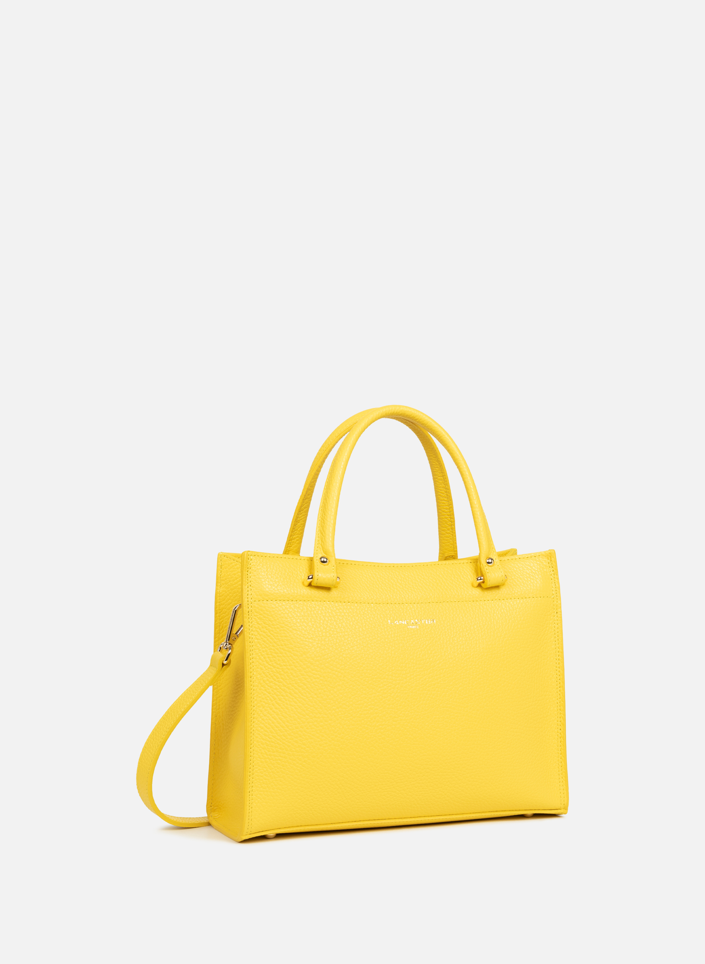 M handbag - Foulonné Double LANCASTER Yellow