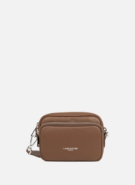Sac trotteur - milano ama Marron by LANCASTER LANCASTER Sac trotteur - milano ama Marron