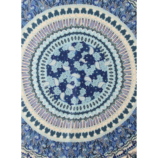 Petrusse Foulard Boheme En Soie In Sand