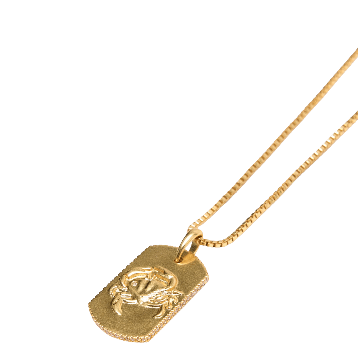 Collier en laiton MAJE Doré